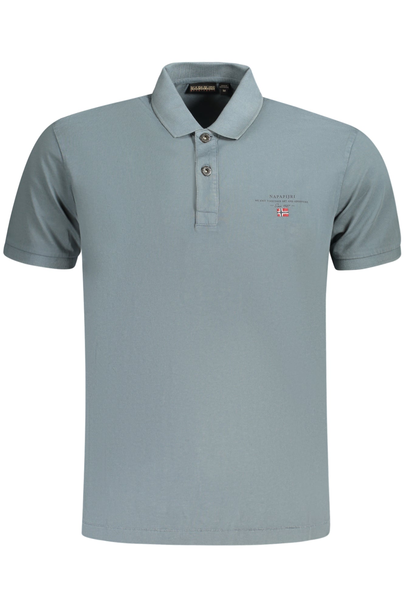 POLO DE MANGA CORTA PARA HOMBRE NAPAPIJRI, GRIS 