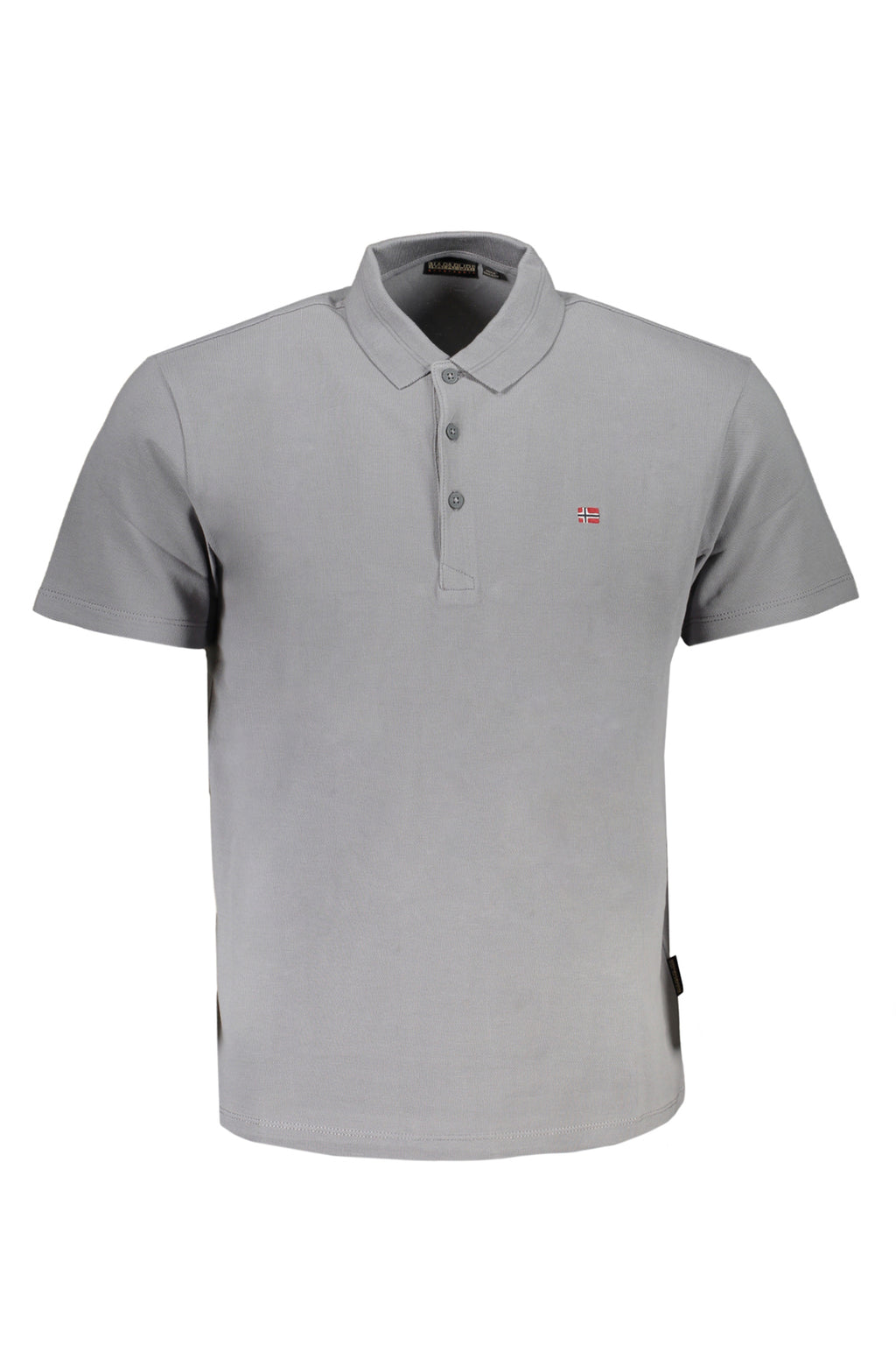 POLO DE MANGA CORTA PARA HOMBRE NAPAPIJRI, GRIS 