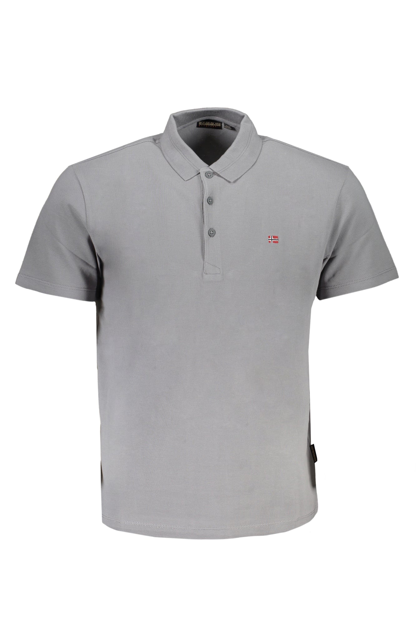 POLO DE MANGA CORTA PARA HOMBRE NAPAPIJRI, GRIS 