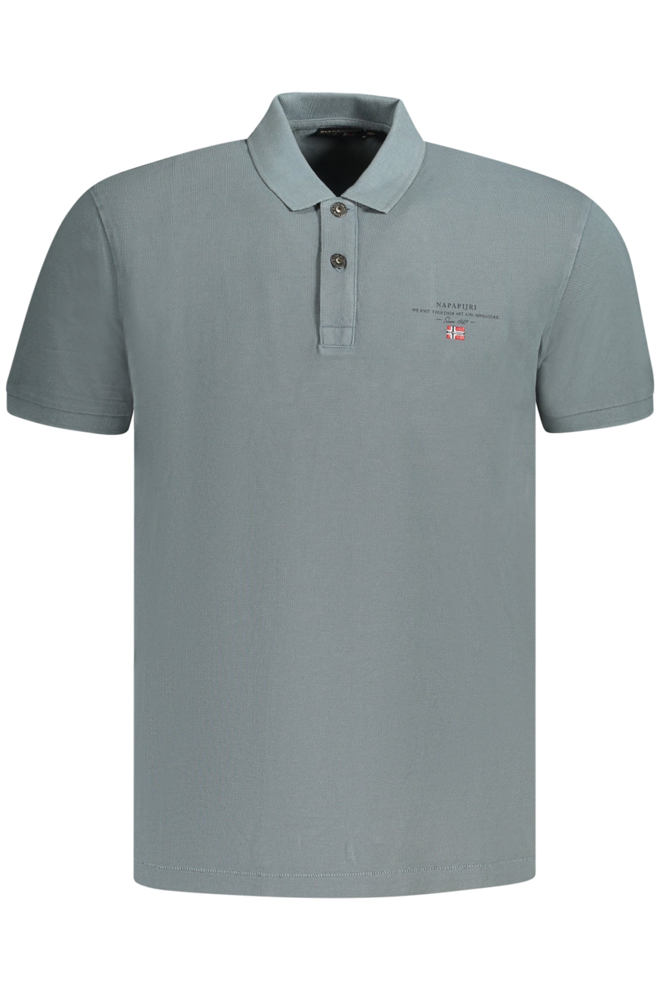 POLO DE MANGA CORTA PARA HOMBRE NAPAPIJRI, GRIS 