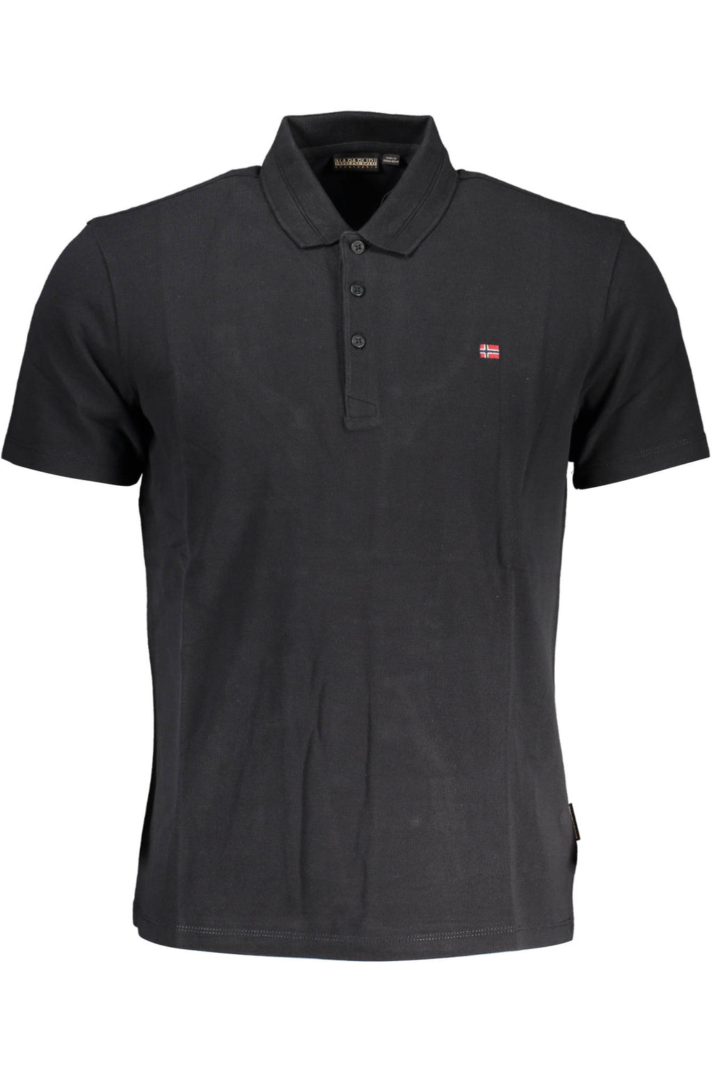 POLO DE MANGA CORTA NAPAPIJRI PARA HOMBRE NEGRO 