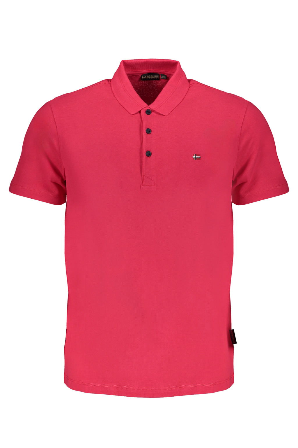 POLO DE MANGA CORTA PARA HOMBRE NAPAPIJRI, ROSA 