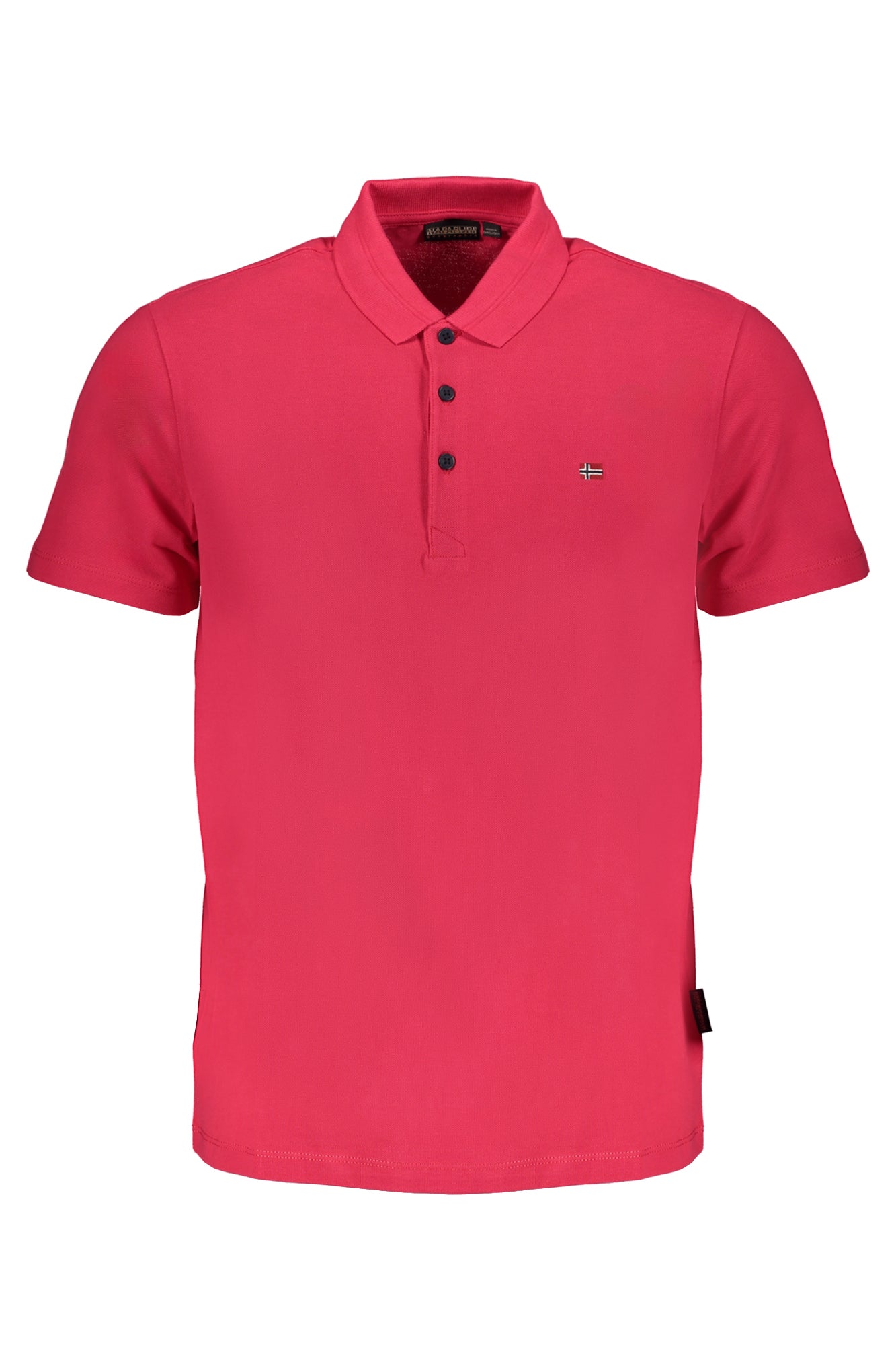 POLO DE MANGA CORTA PARA HOMBRE NAPAPIJRI, ROSA 