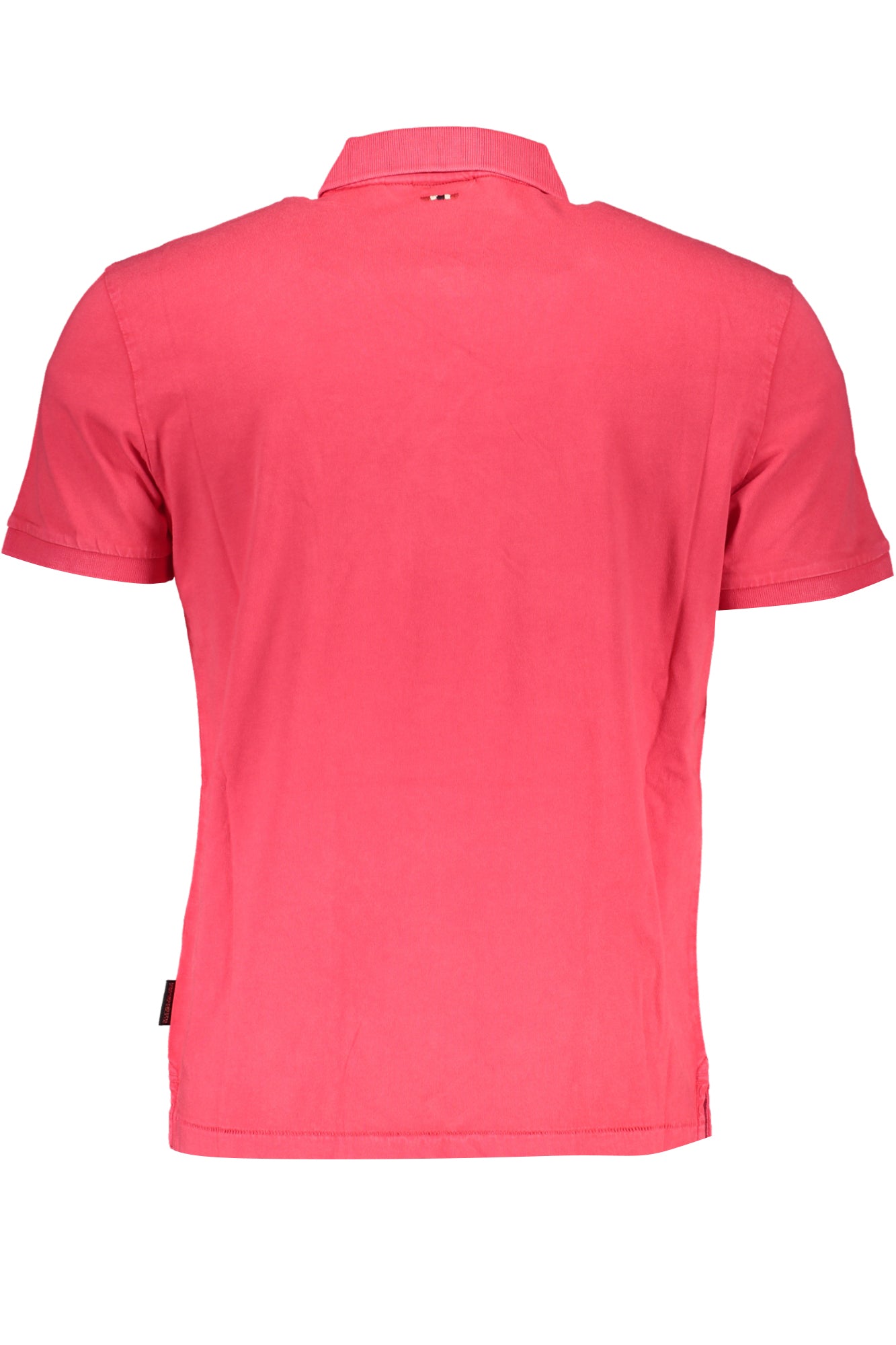 POLO DE MANGA CORTA PARA HOMBRE NAPAPIJRI, ROSA 