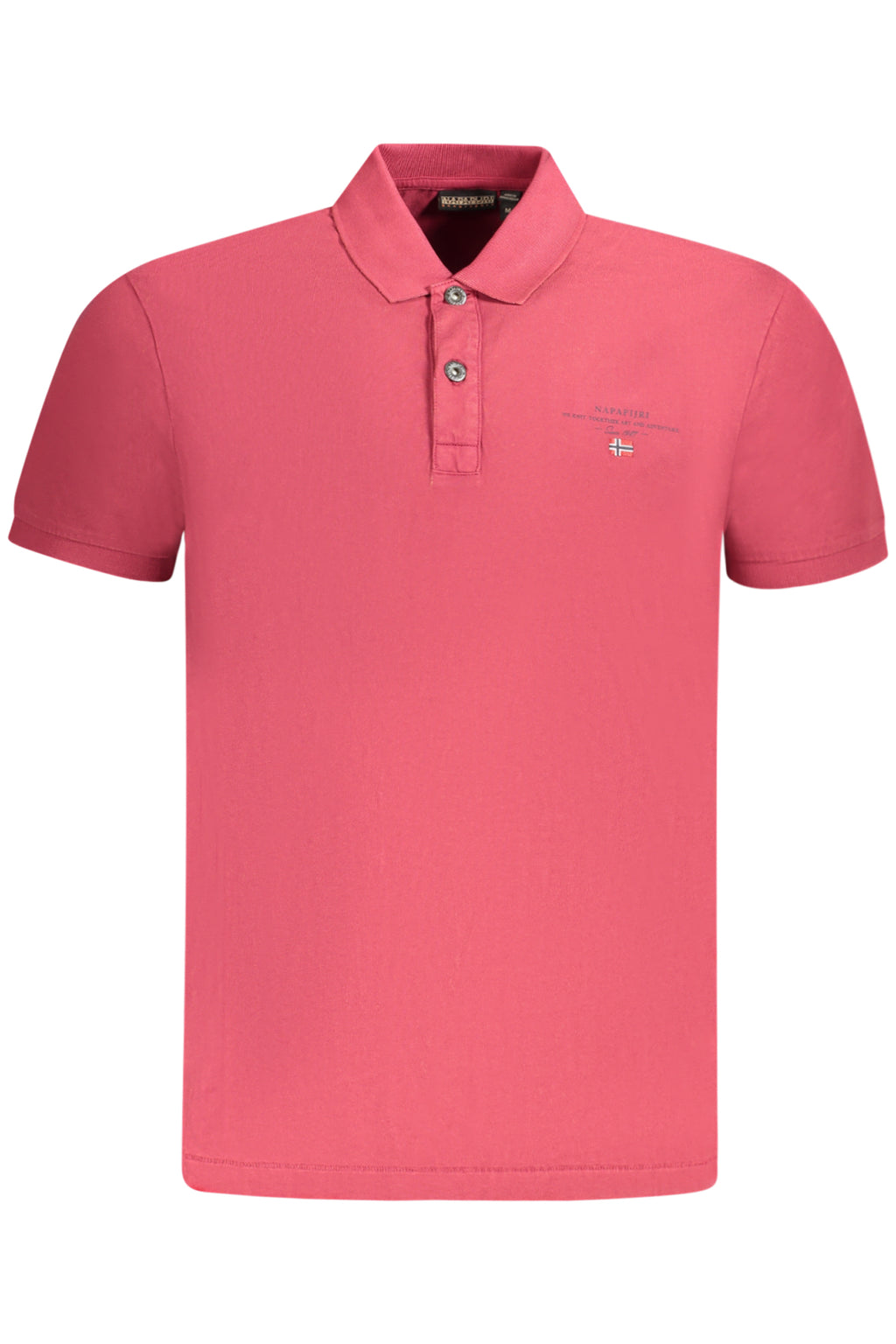 POLO DE MANGA CORTA NAPAPIJRI PARA HOMBRE, ROJO 