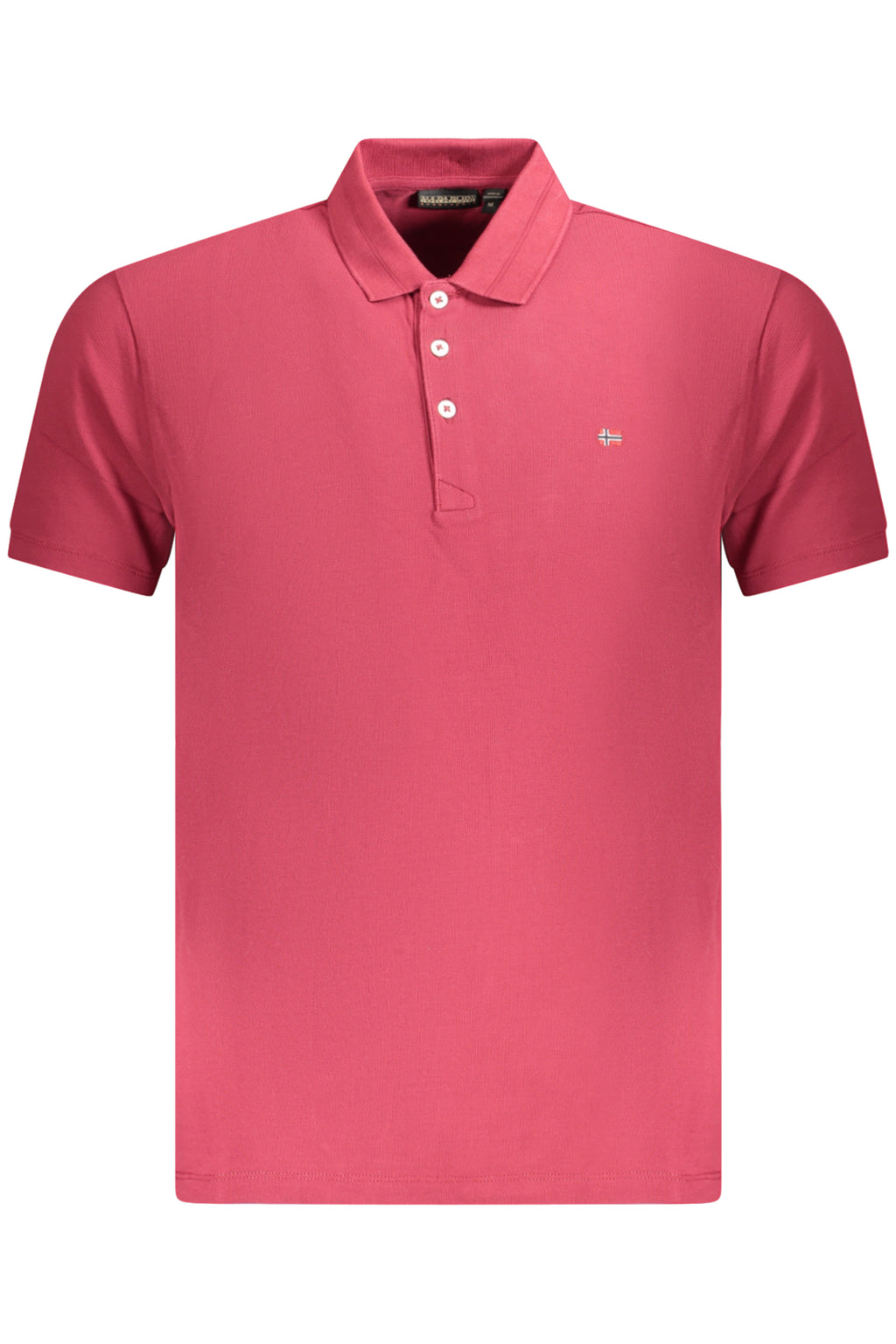 POLO DE MANGA CORTA NAPAPIJRI PARA HOMBRE, ROJO 