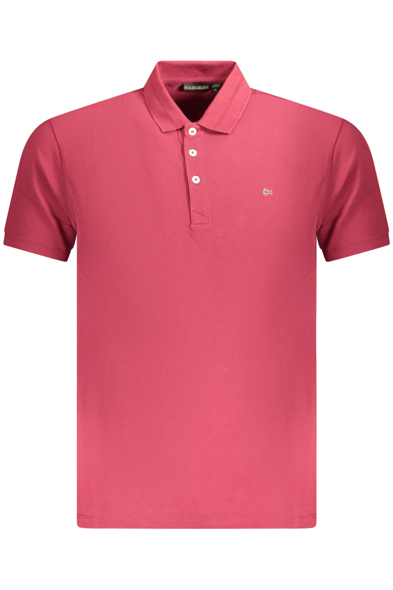 POLO DE MANGA CORTA NAPAPIJRI PARA HOMBRE, ROJO 
