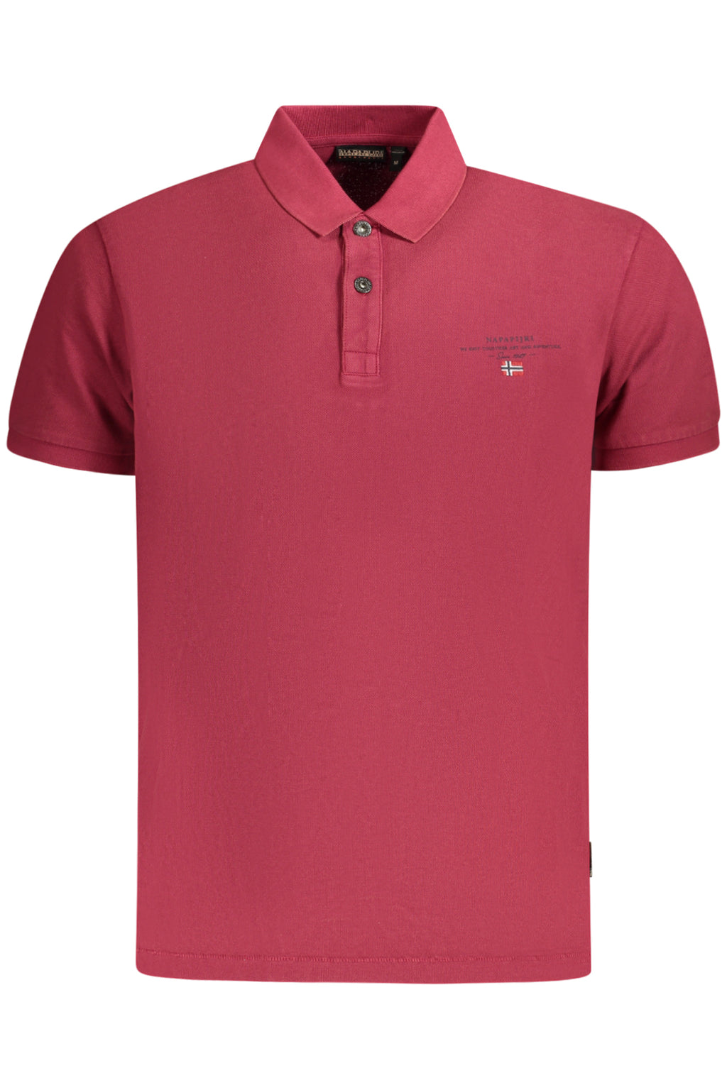 POLO DE MANGA CORTA NAPAPIJRI PARA HOMBRE, ROJO 