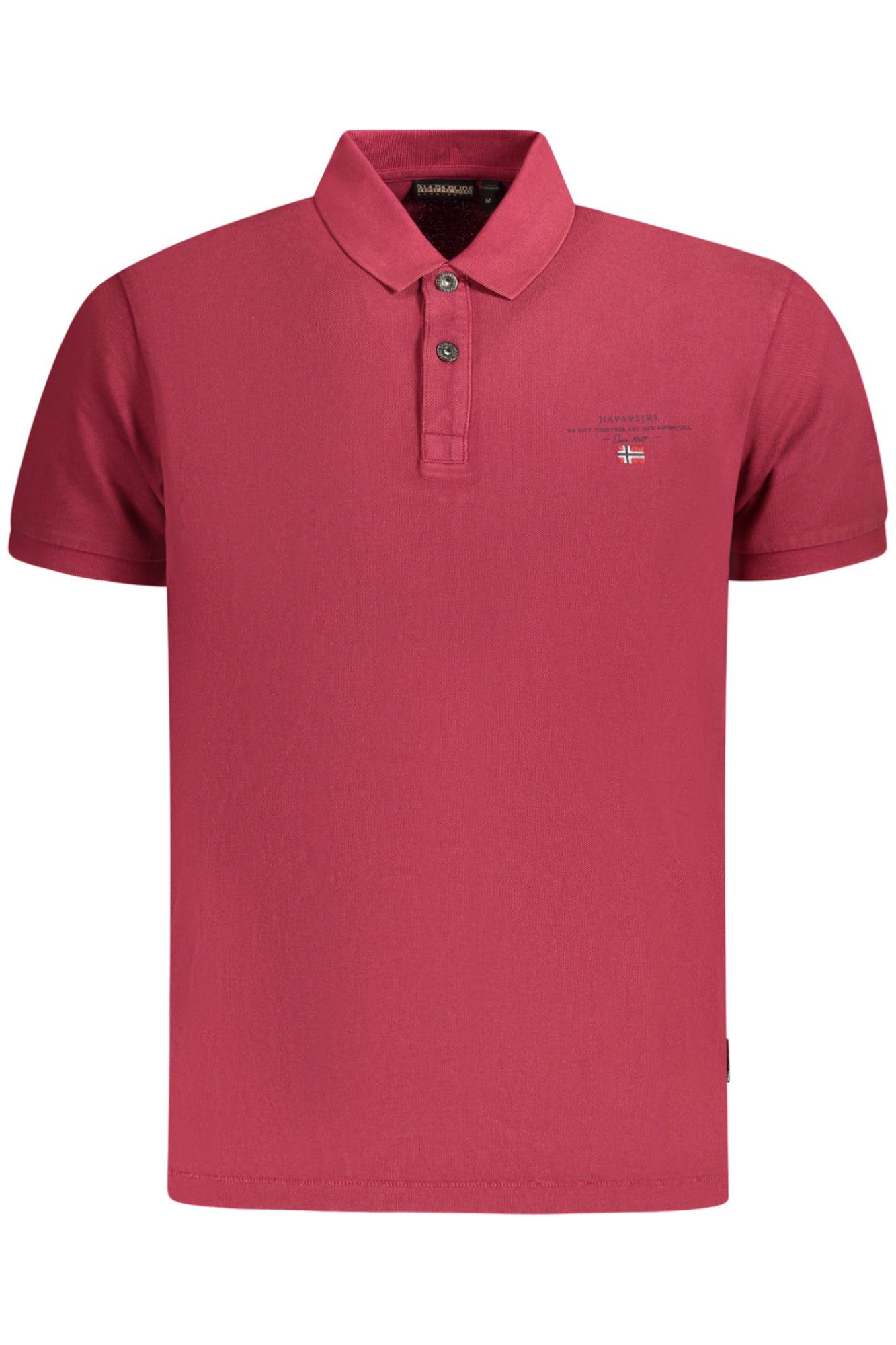 POLO DE MANGA CORTA NAPAPIJRI PARA HOMBRE, ROJO 