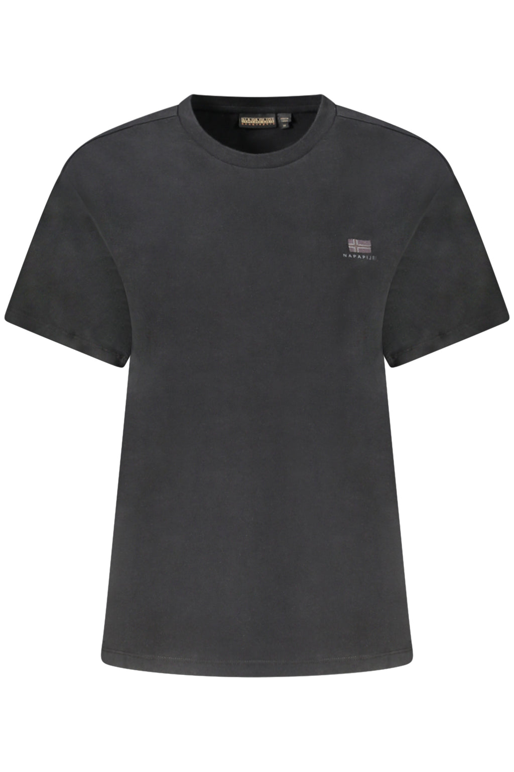 CAMISETA DE MANGA CORTA NAPAPIJRI PARA MUJER NEGRA 