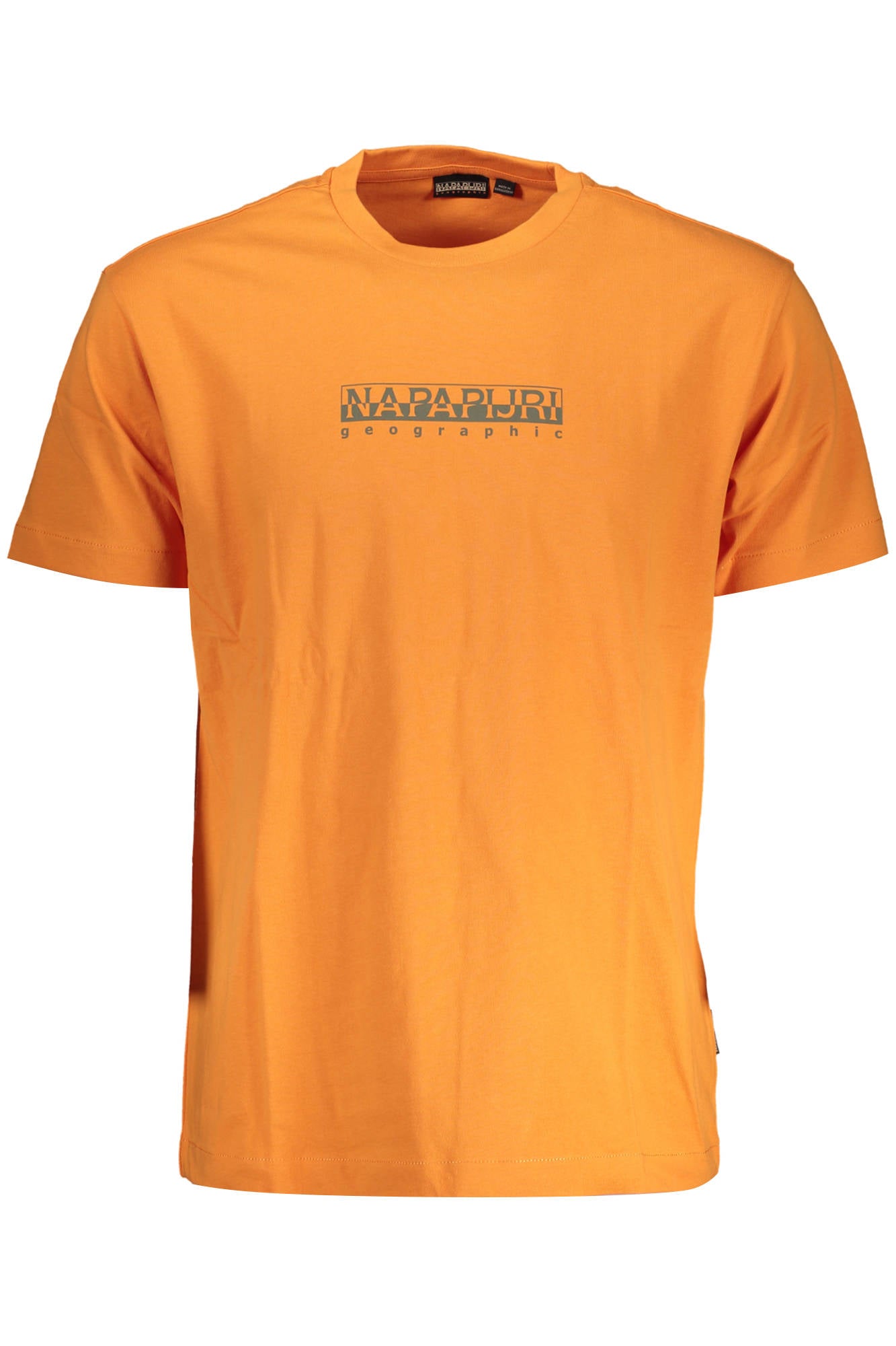 CAMISETA DE MANGA CORTA NAPAPIJRI PARA HOMBRE NARANJA 