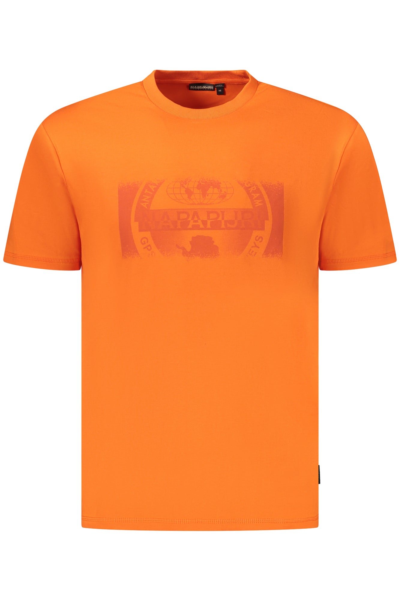CAMISETA DE MANGA CORTA NAPAPIJRI PARA HOMBRE NARANJA 