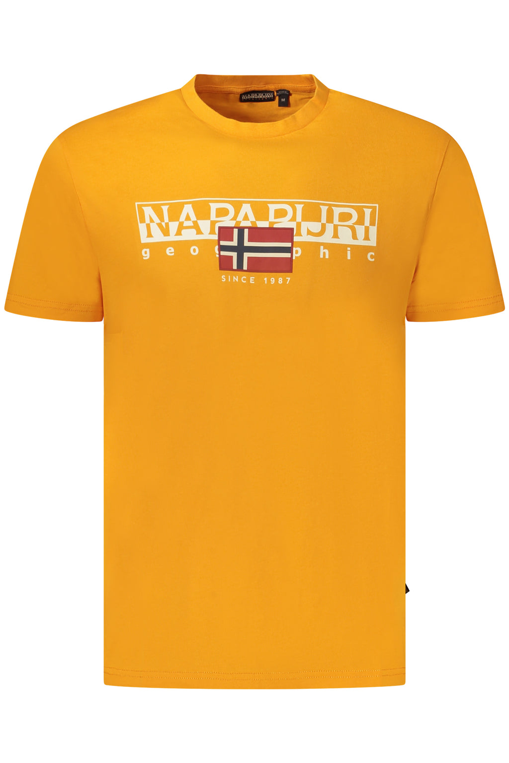 CAMISETA DE MANGA CORTA NAPAPIJRI PARA HOMBRE NARANJA 