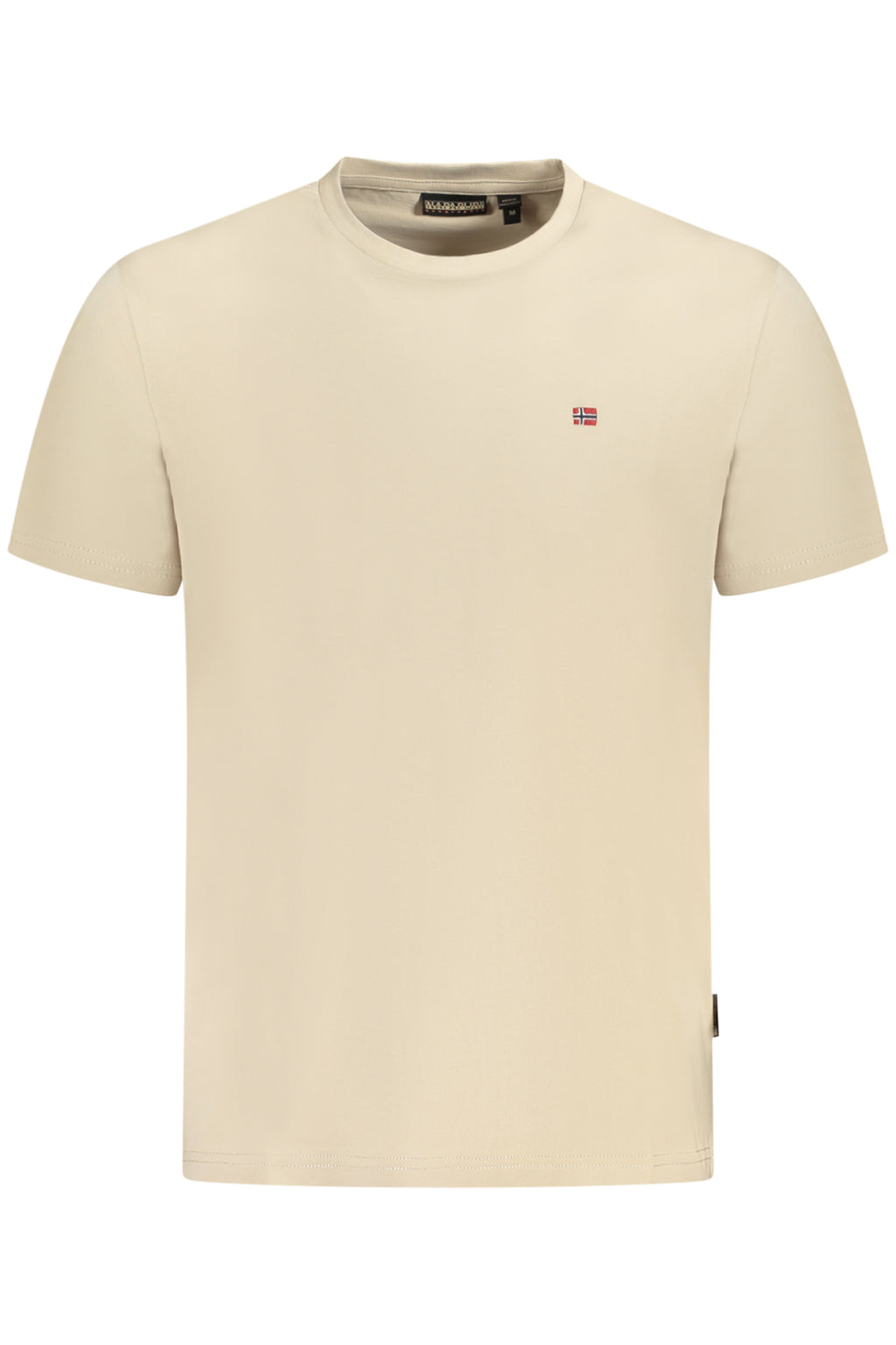 CAMISETA MANGA CORTA HOMBRE NAPAPIJRI BEIGE 