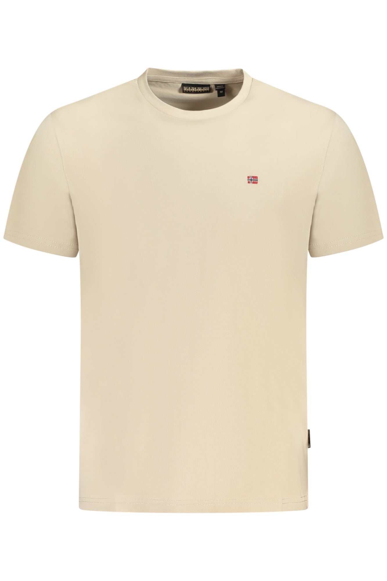 CAMISETA MANGA CORTA HOMBRE NAPAPIJRI BEIGE 