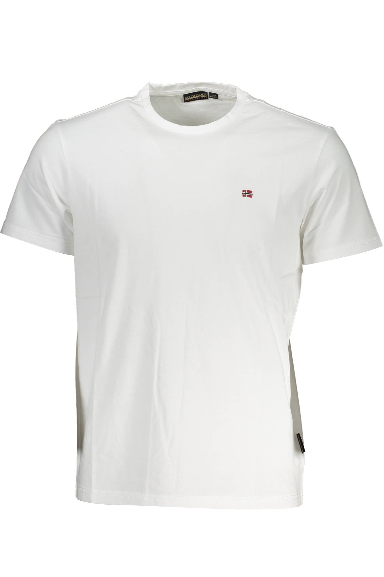 CAMISETA DE MANGA CORTA NAPAPIJRI PARA HOMBRE BLANCA 