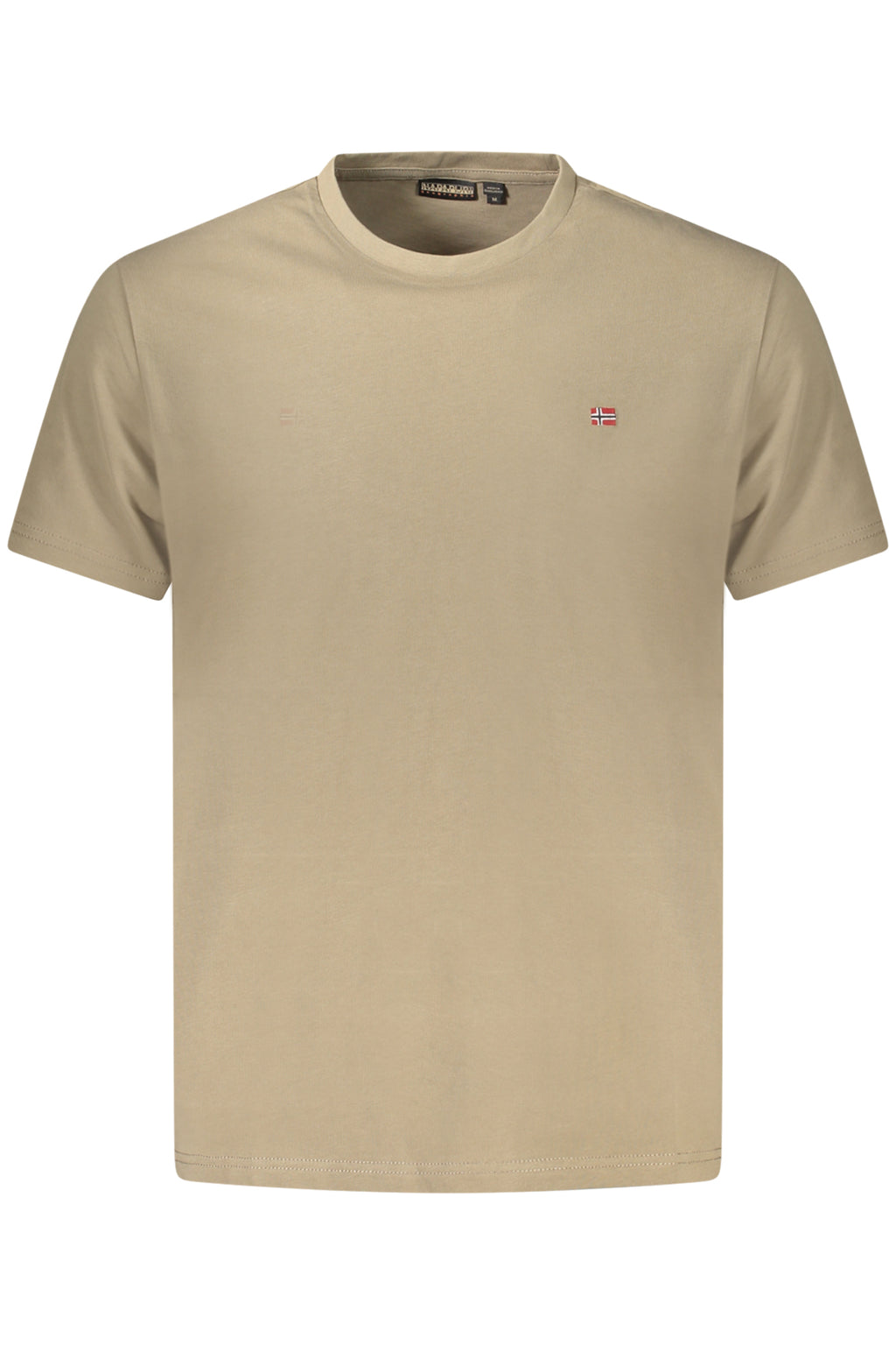 CAMISETA DE MANGA CORTA NAPAPIJRI PARA HOMBRE, MARRÓN 