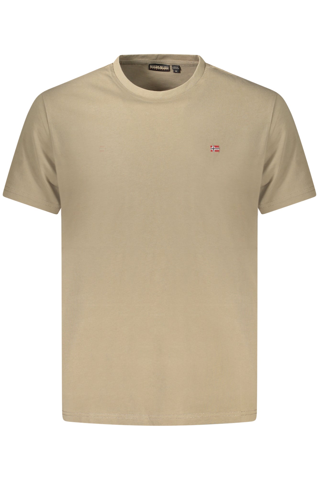 CAMISETA DE MANGA CORTA NAPAPIJRI PARA HOMBRE, MARRÓN 