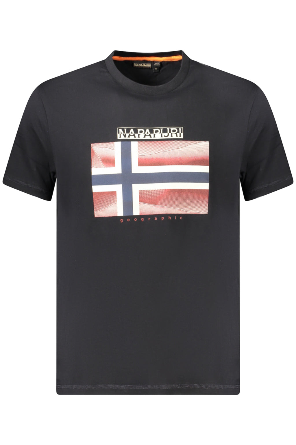 CAMISETA DE MANGA CORTA NAPAPIJRI PARA HOMBRE NEGRA 