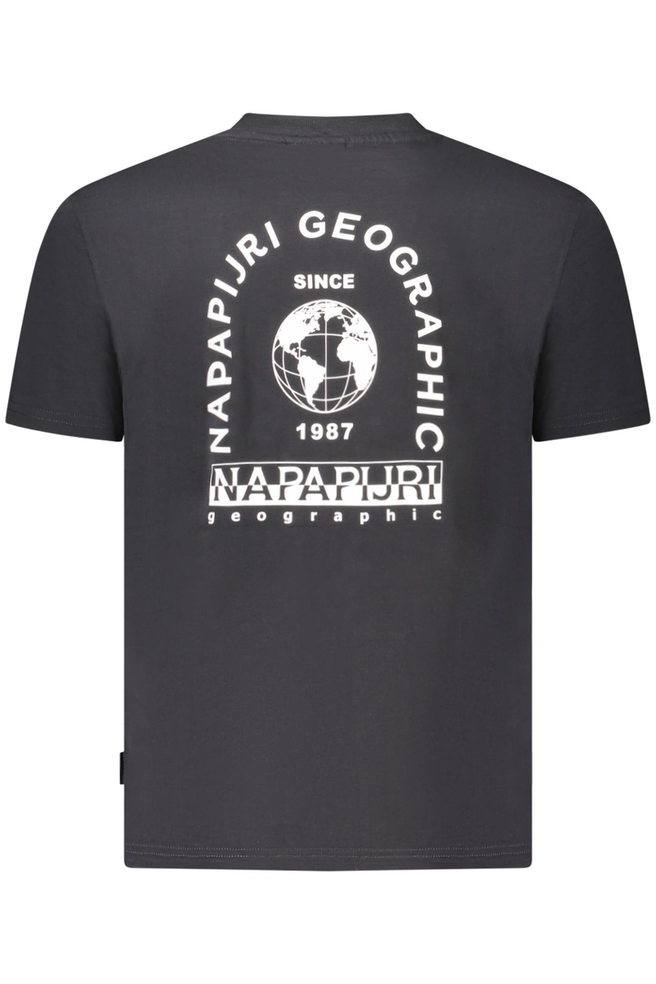 CAMISETA DE MANGA CORTA NAPAPIJRI PARA HOMBRE NEGRA 