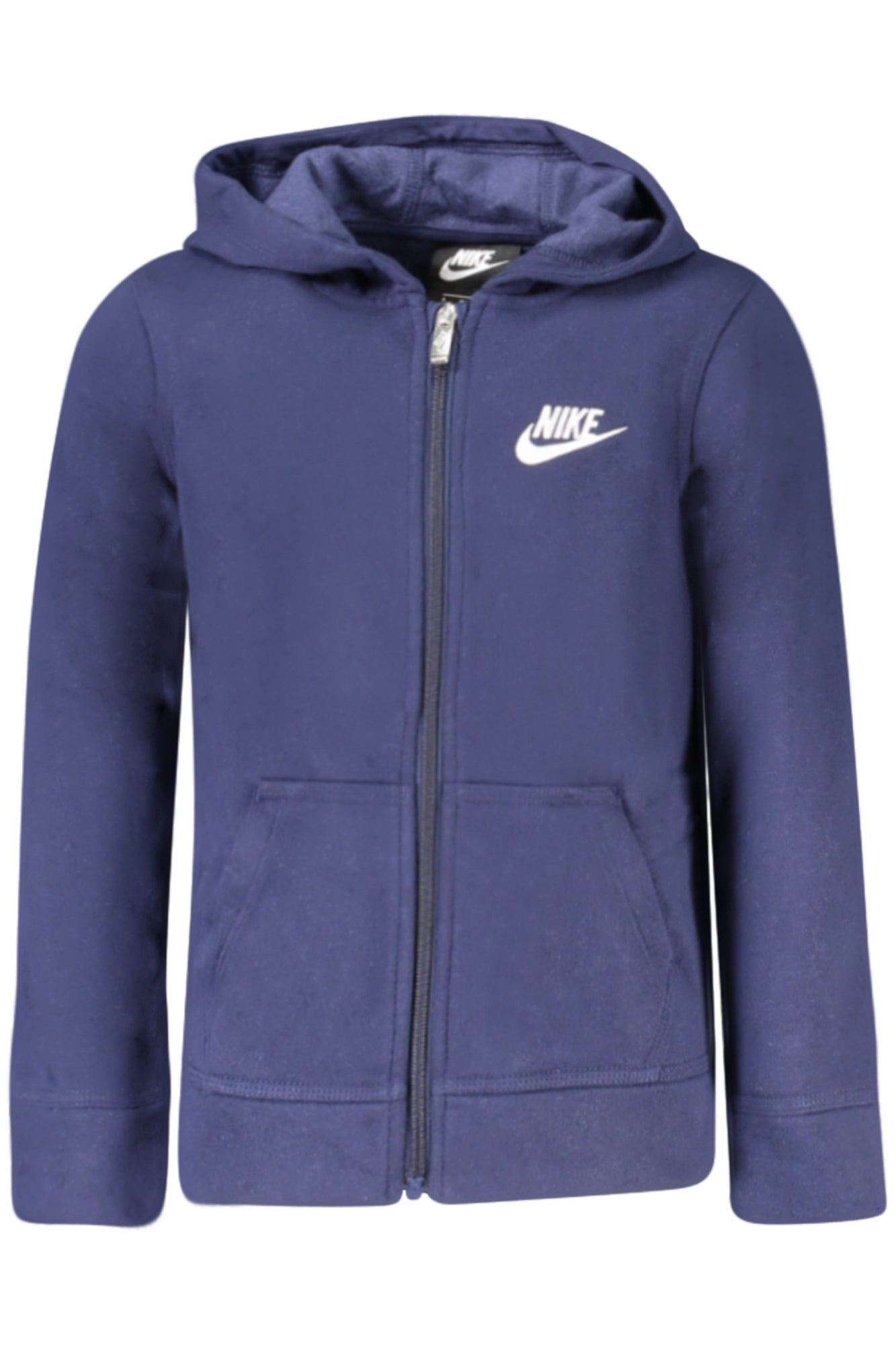 NIKE KIDS' BLUE ZIP-UP SWEATSHIRT 