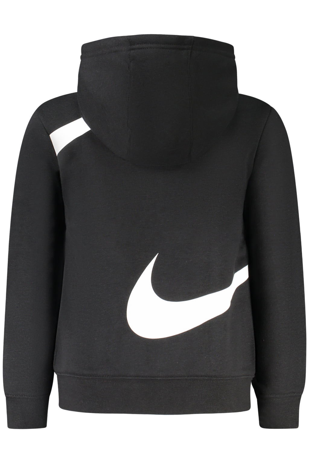 NIKE KIDS' BLACK ZIP-UP SWEATSHIRT 