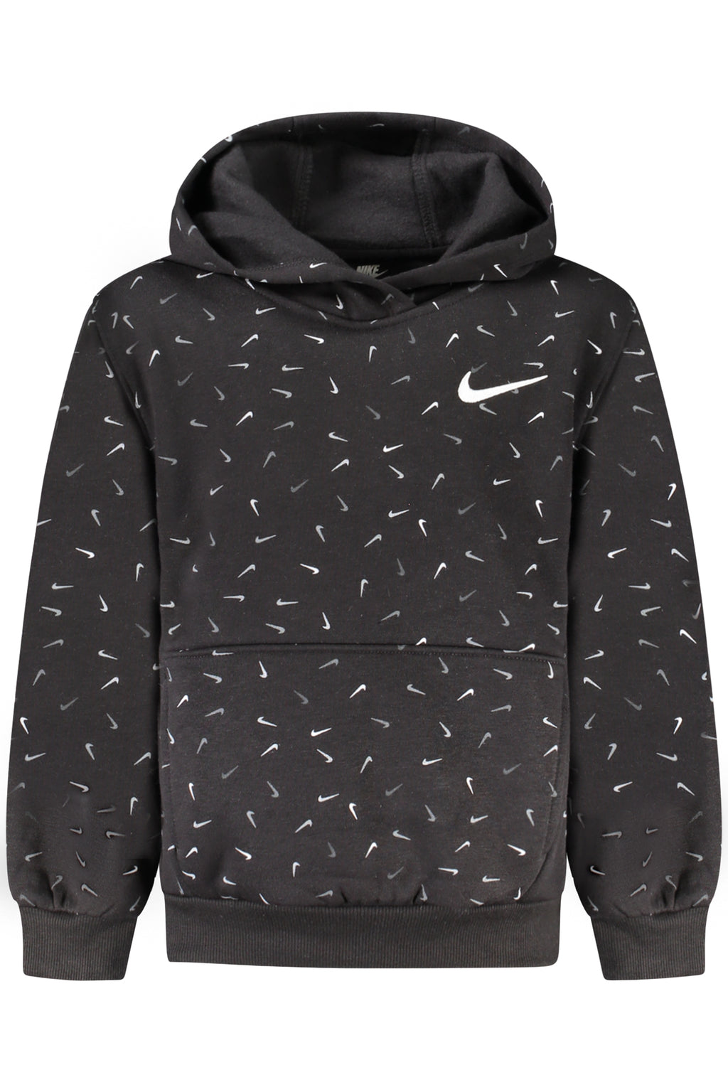 SUDADERA NIKE NEGRA CON CREMALLERA PARA NIÑOS 