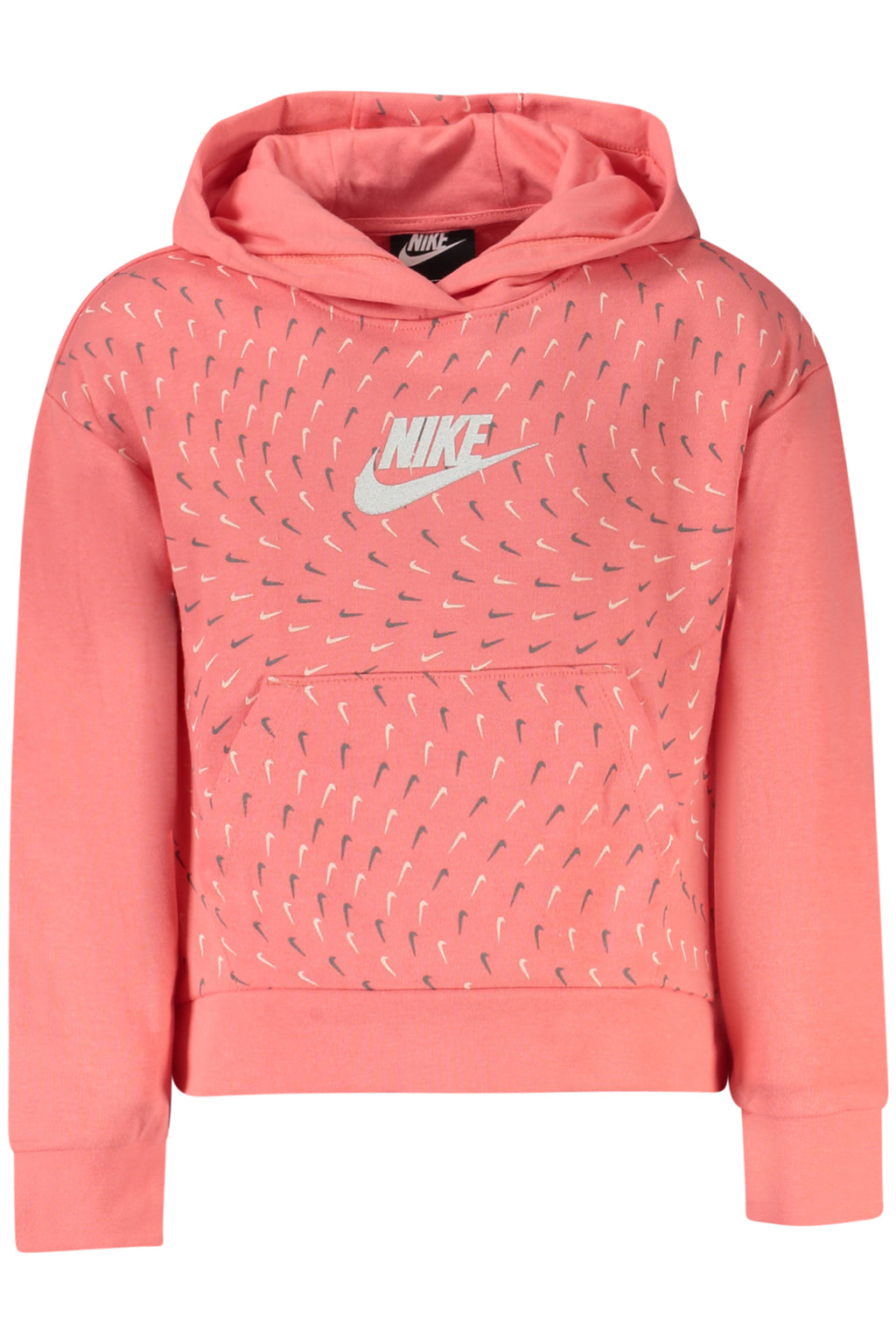 SUDADERA NIKE CON CREMALLERA PARA NIÑA, ROSA 
