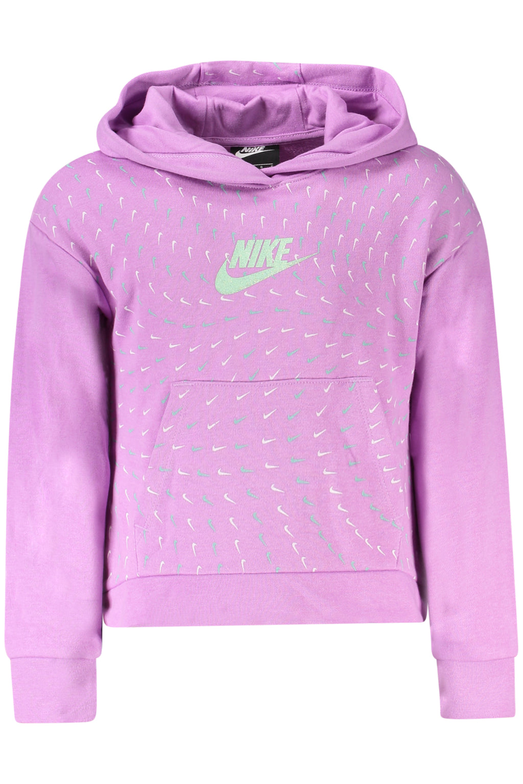 SUDADERA NIKE CON CREMALLERA PARA NIÑA EN COLOR MORADO 