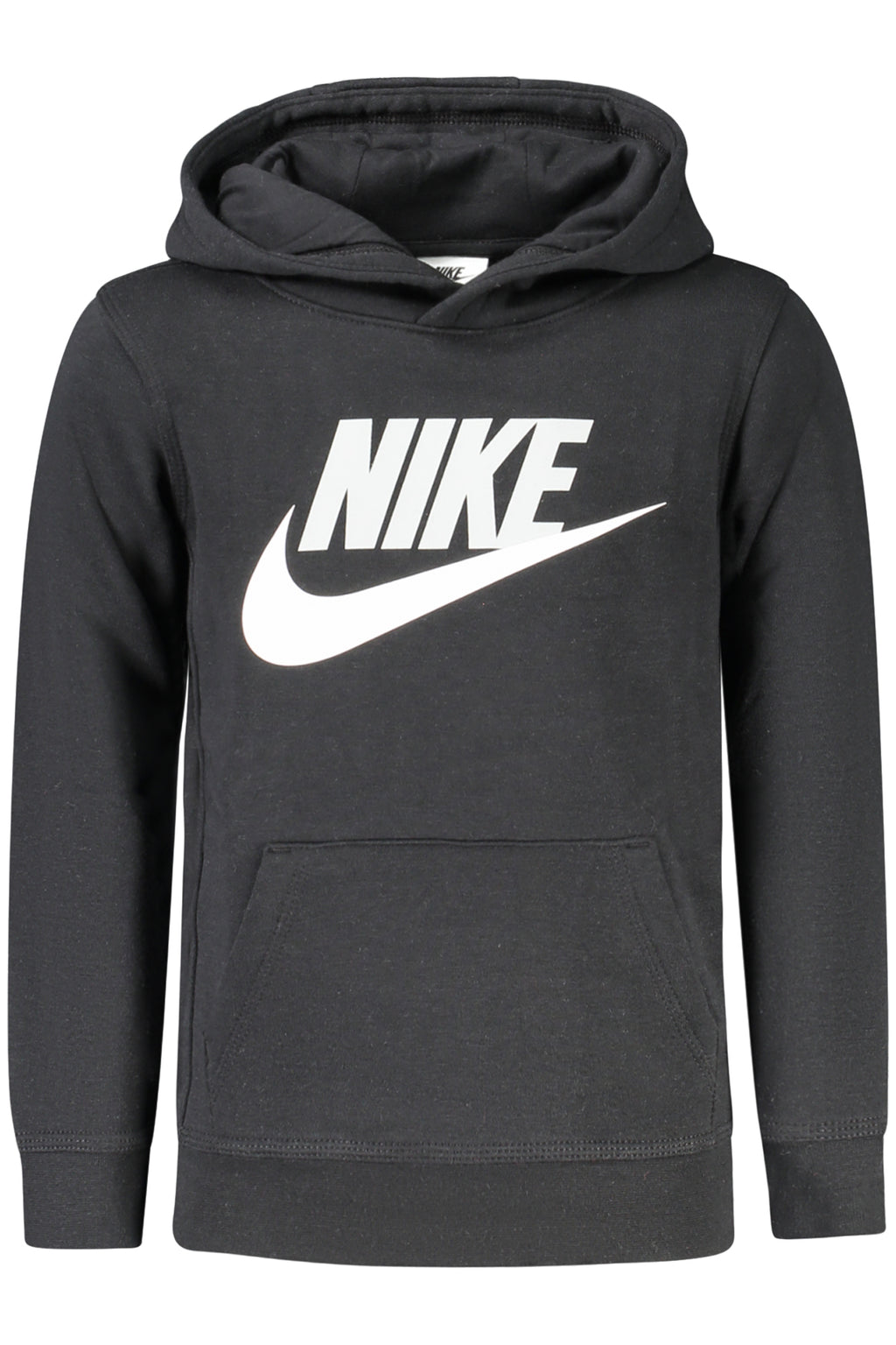 NIKE KIDS' BLACK ZIP-UP SWEATSHIRT 
