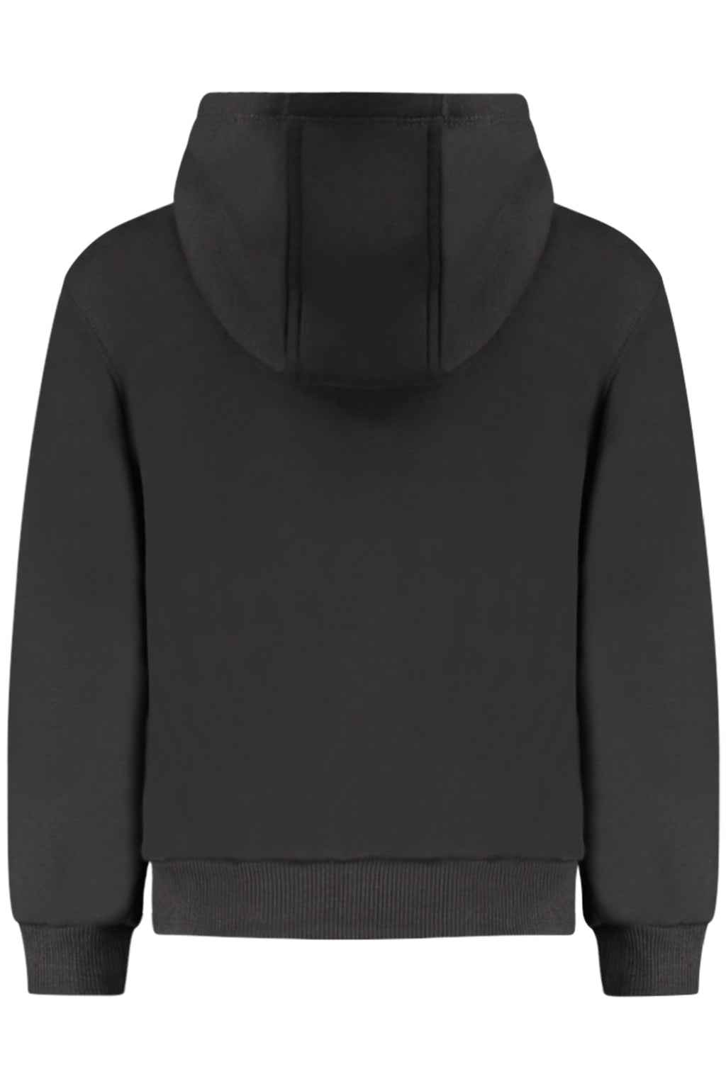 NIKE KIDS' BLACK ZIP-UP SWEATSHIRT 