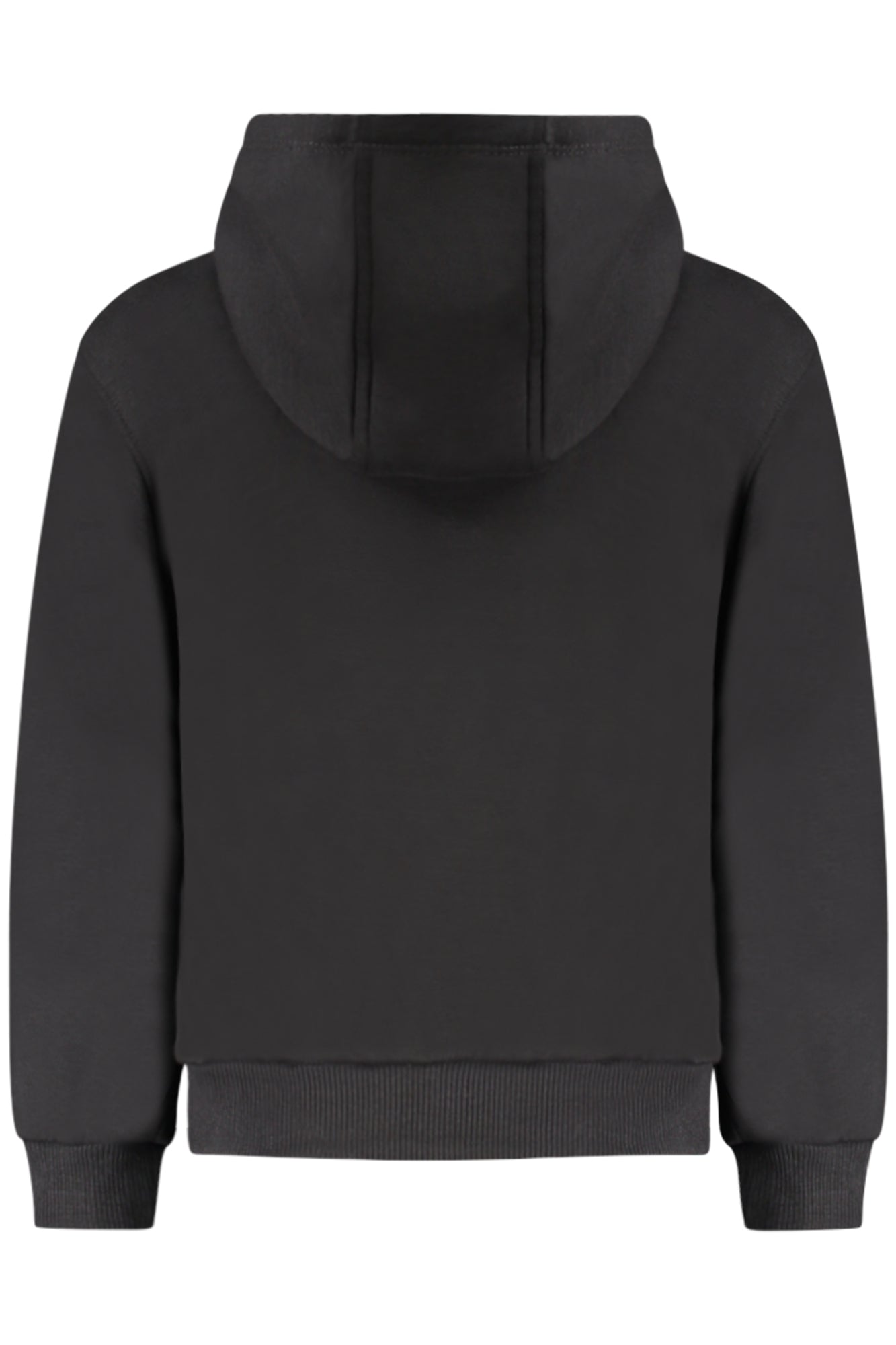 NIKE KIDS' BLACK ZIP-UP SWEATSHIRT 
