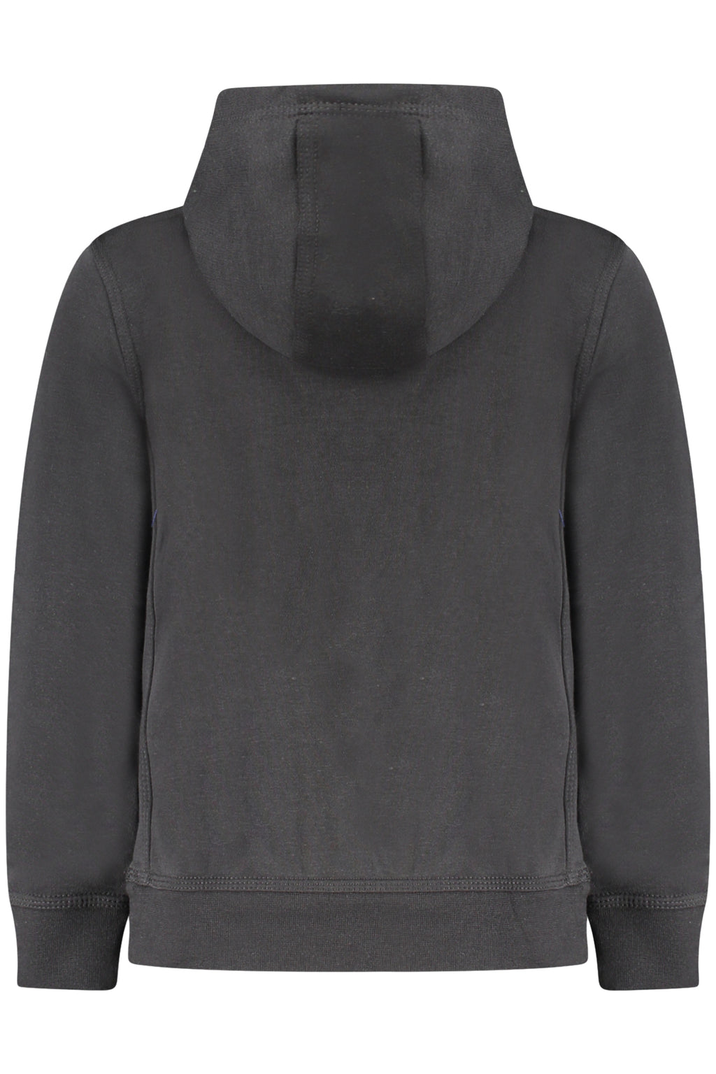 NIKE KIDS' BLACK ZIP-UP SWEATSHIRT 