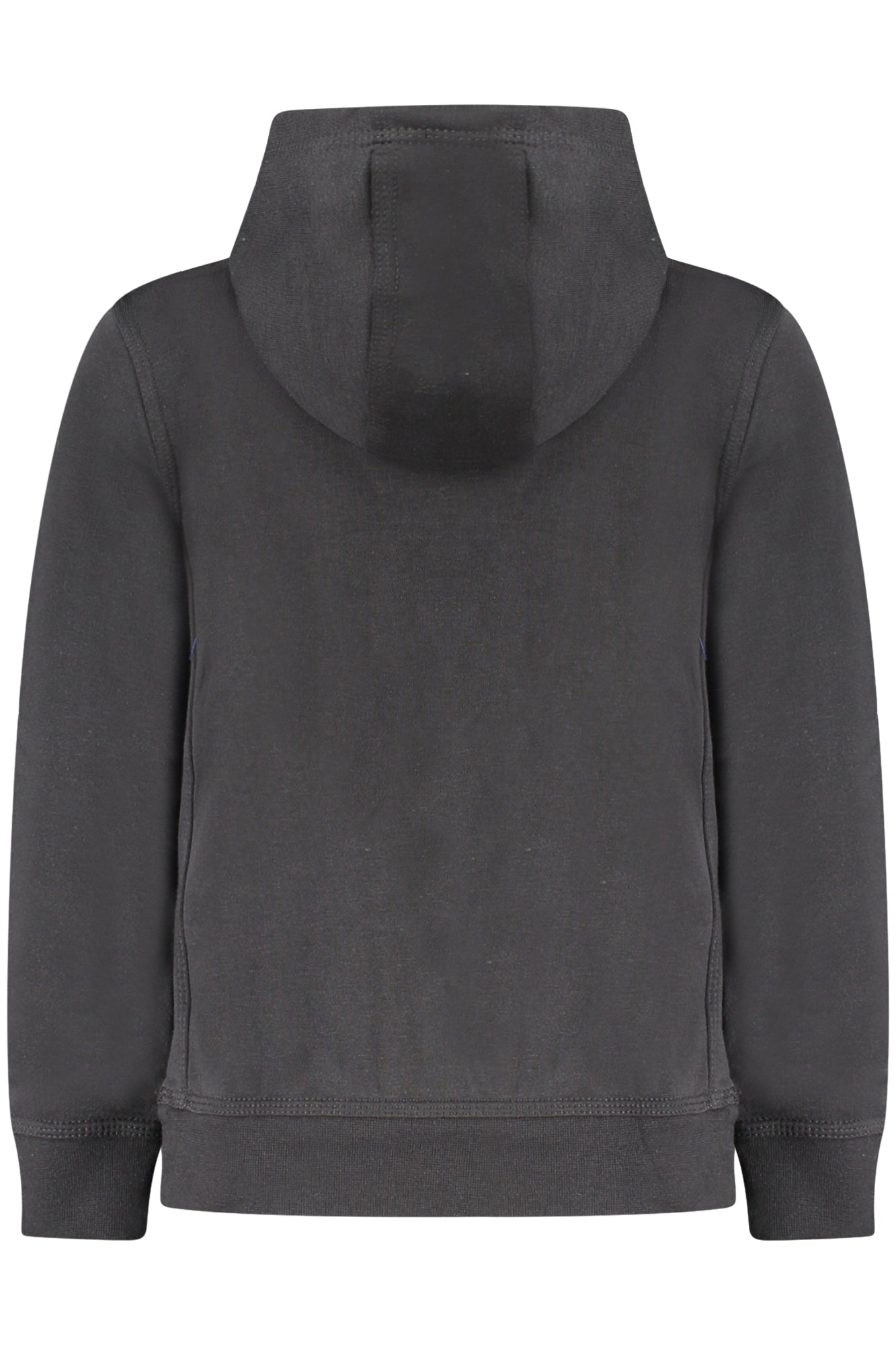 NIKE KIDS' BLACK ZIP-UP SWEATSHIRT 