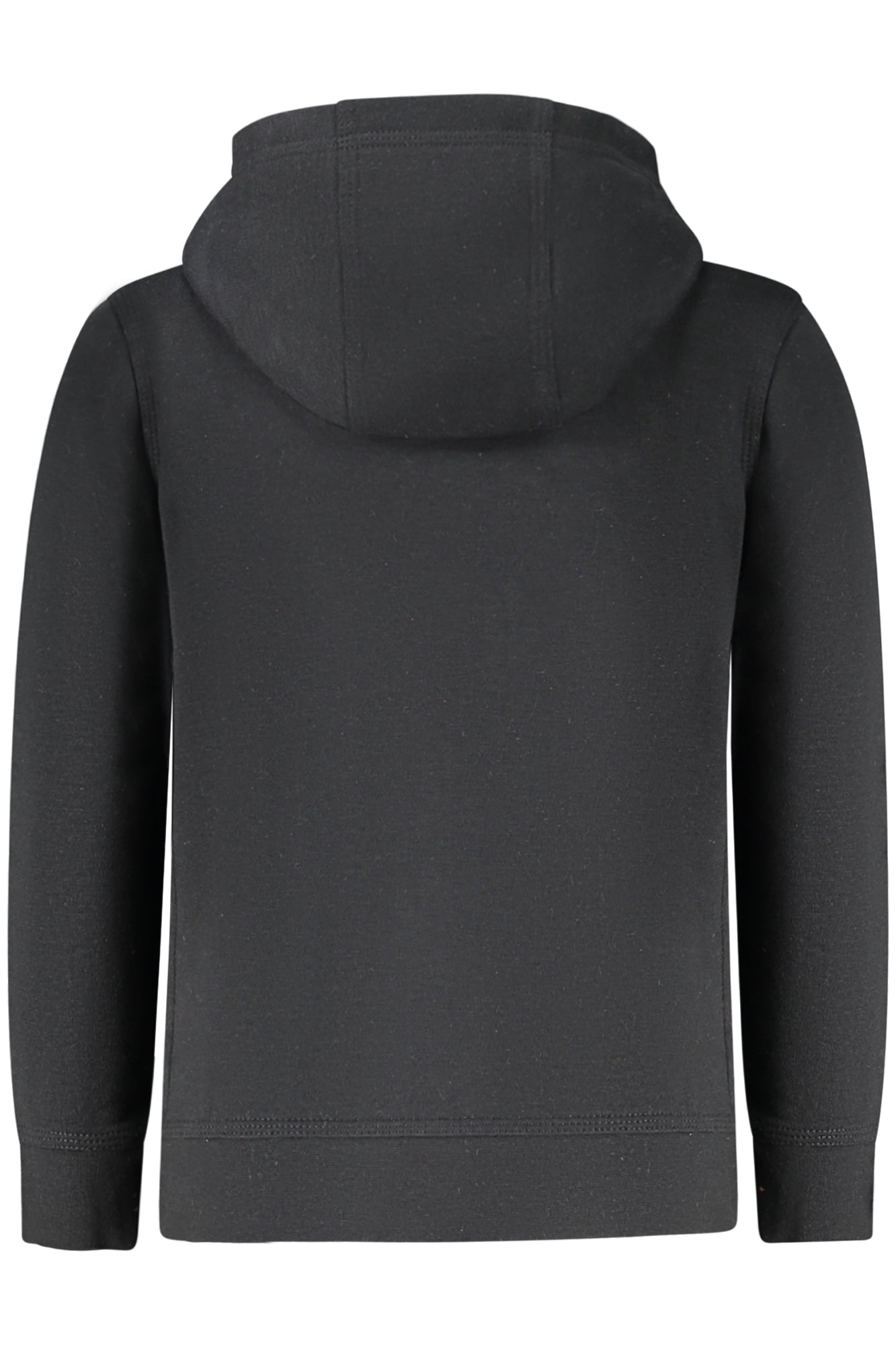 NIKE KIDS' BLACK ZIP-UP SWEATSHIRT 