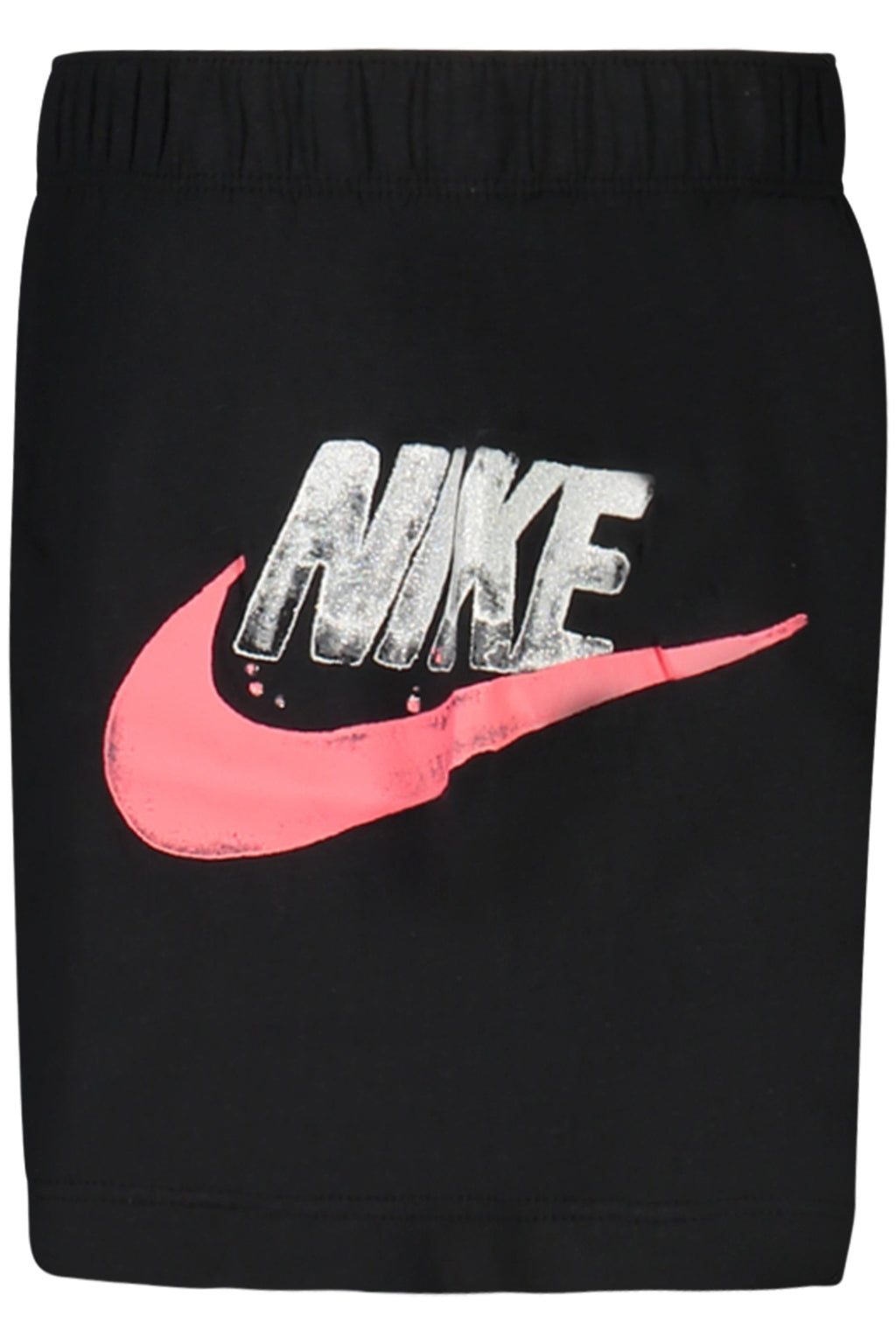 NIKE PANTALONE SHORT BAMBINA NERO