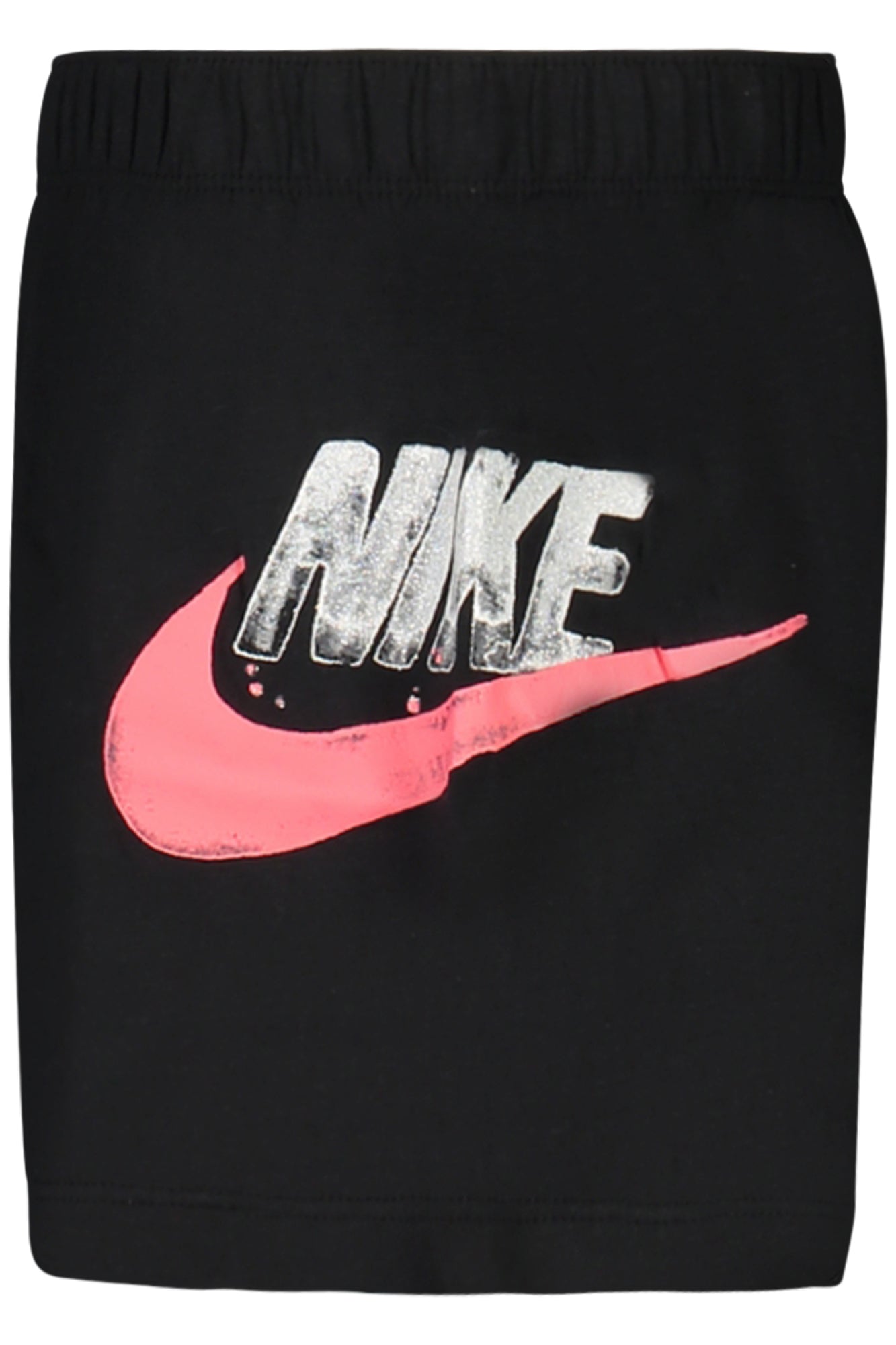 NIKE PANTALONE SHORT BAMBINA NERO
