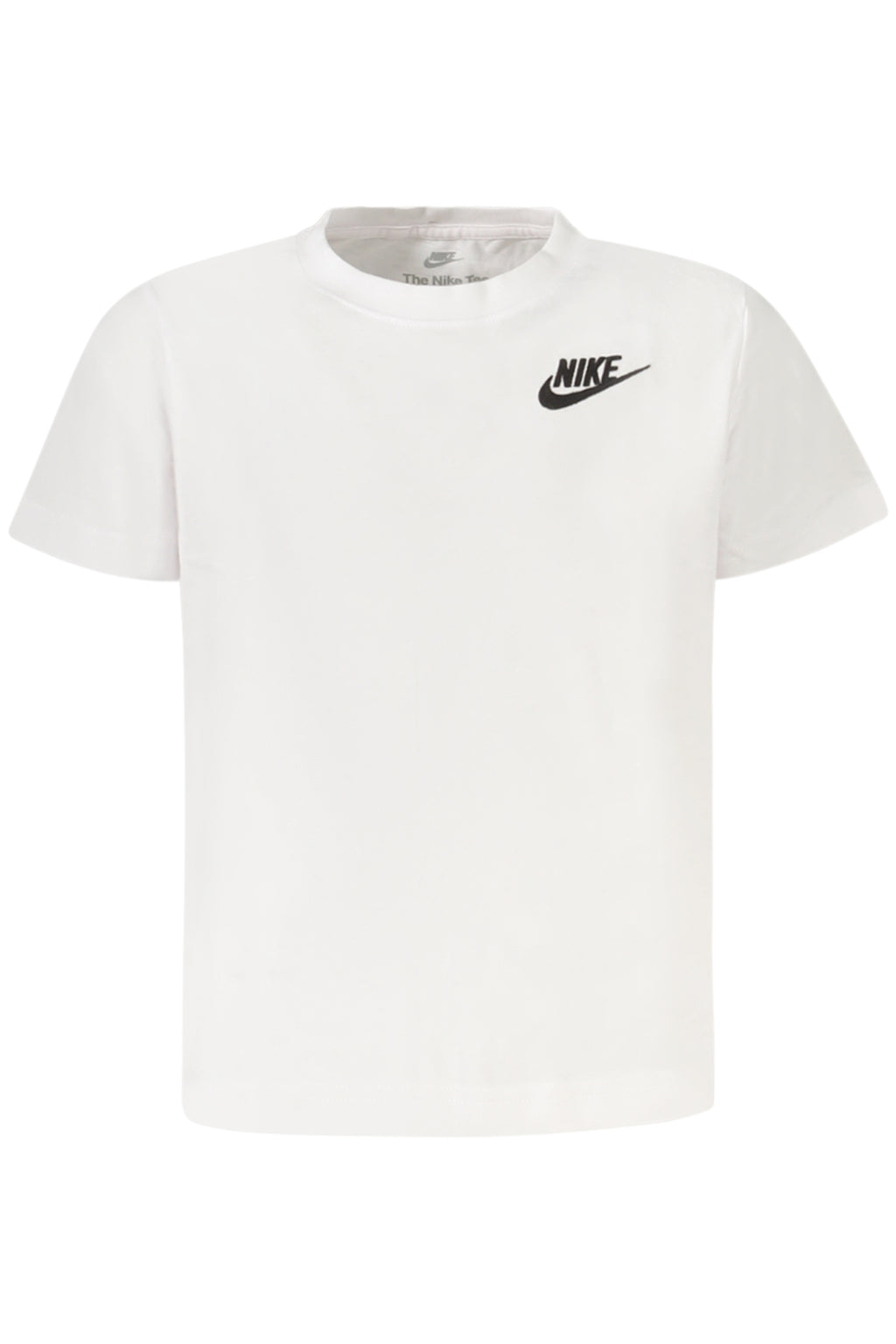 CAMISETA NIKE DE MANGA CORTA PARA NIÑO, BLANCA 