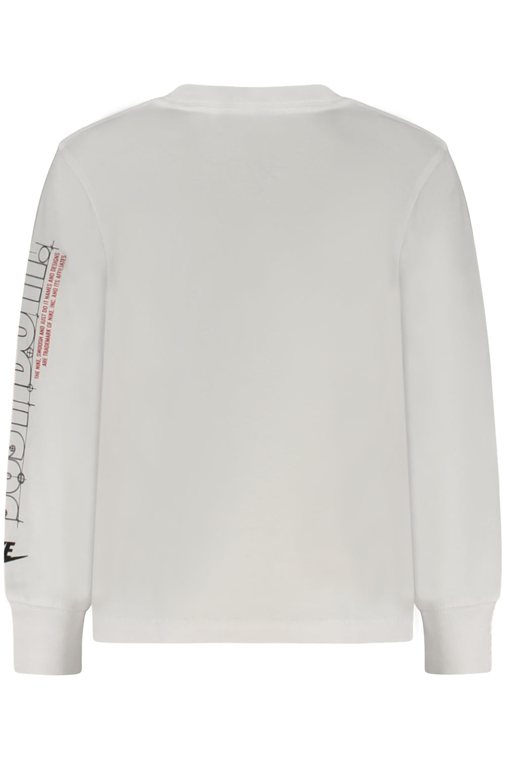 NIKE T-SHIRT MANICHE LUNGHE BAMBINO BIANCO