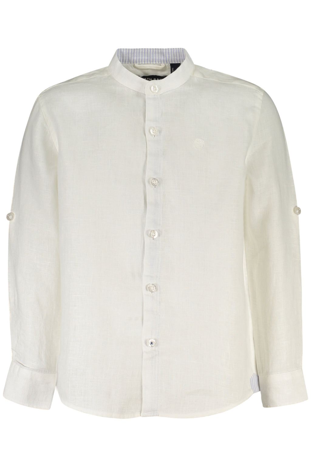 Camisa de manga larga para niños North Sails, blanca 