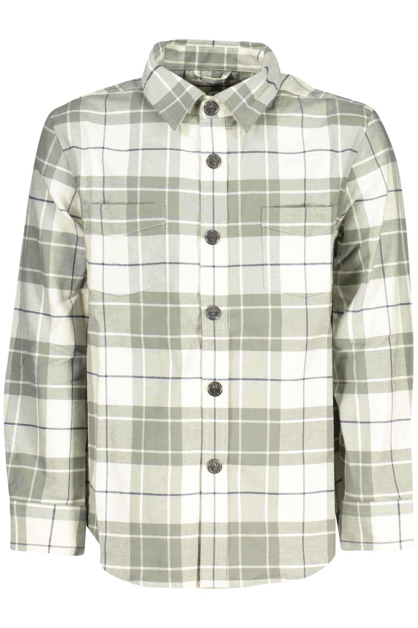 CAMISA DE MANGA LARGA PARA NIÑOS NORTH SAILS, GRIS 
