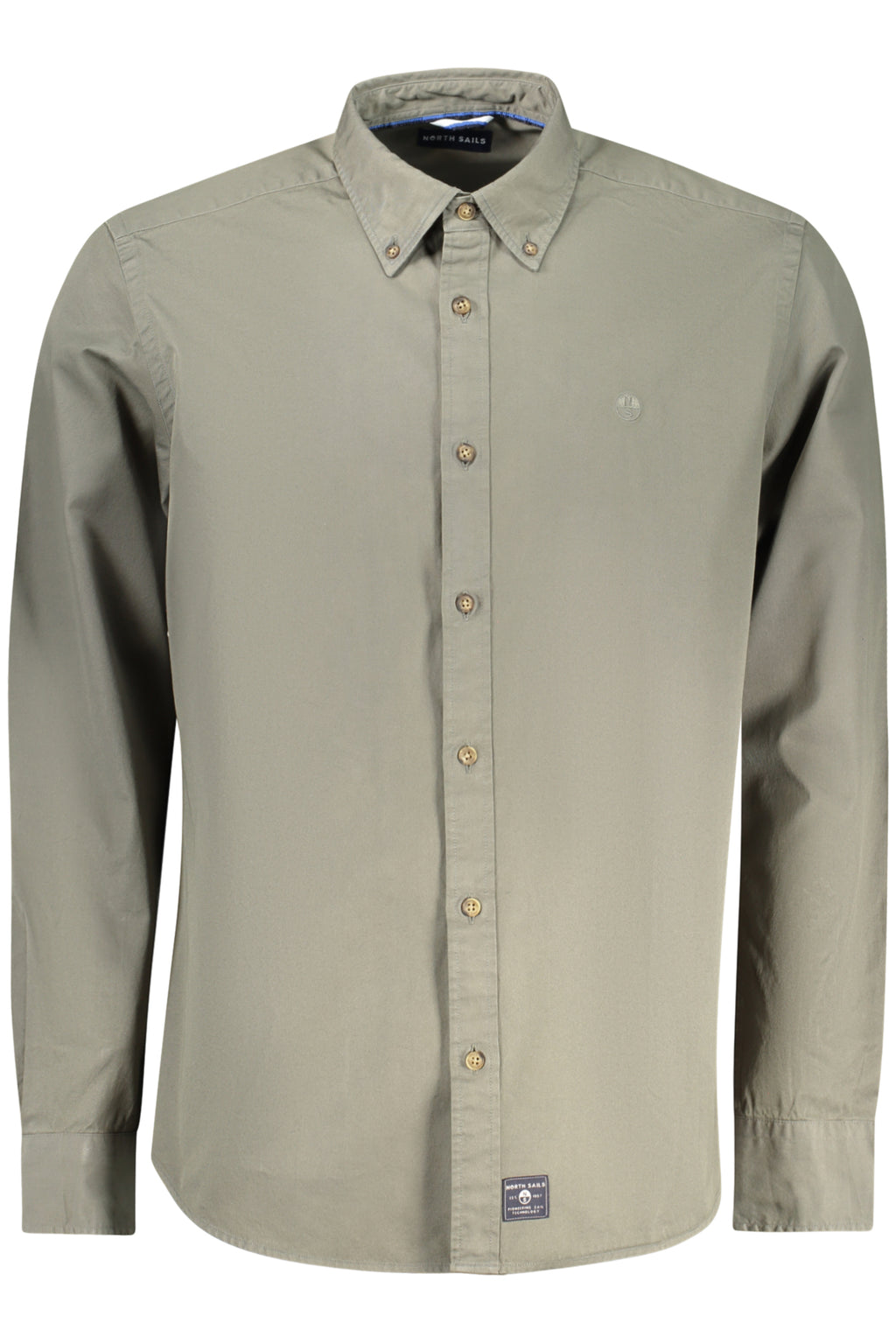 NORTH SAILS CAMICIA MANICHE LUNGHE UOMO VERDE