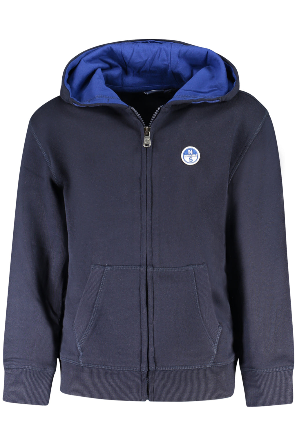 NORTH SAILS CHILDREN'S BLUE ZIP-UP SWEATSHIRT 