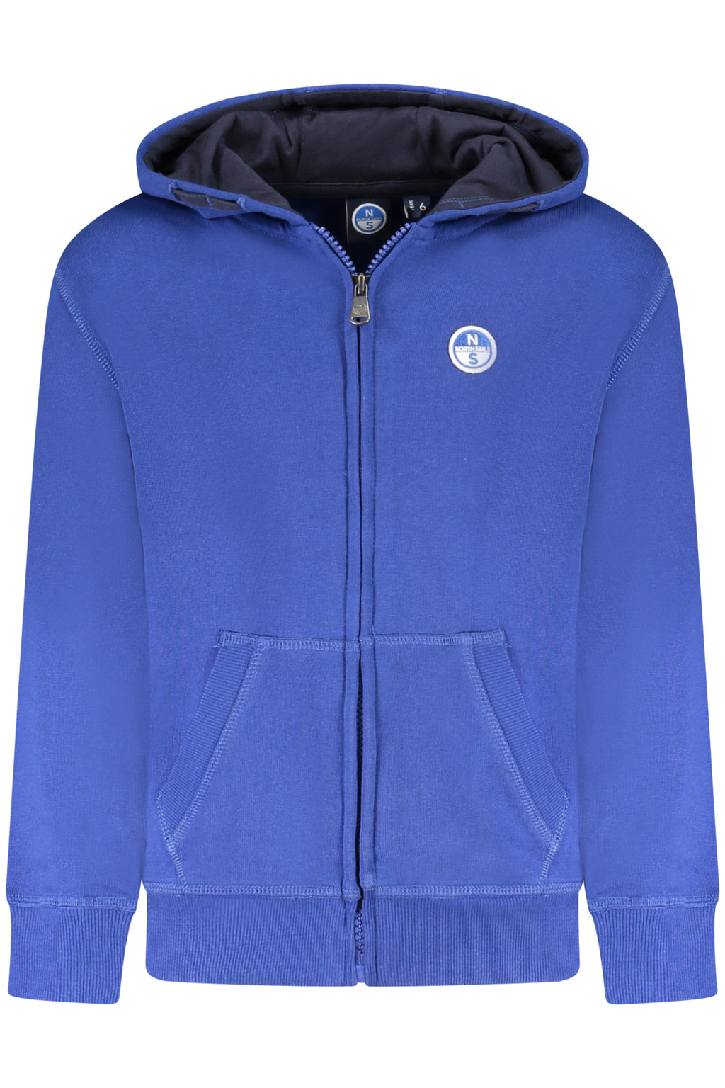 NORTH SAILS CHILDREN'S BLUE ZIP-UP SWEATSHIRT 