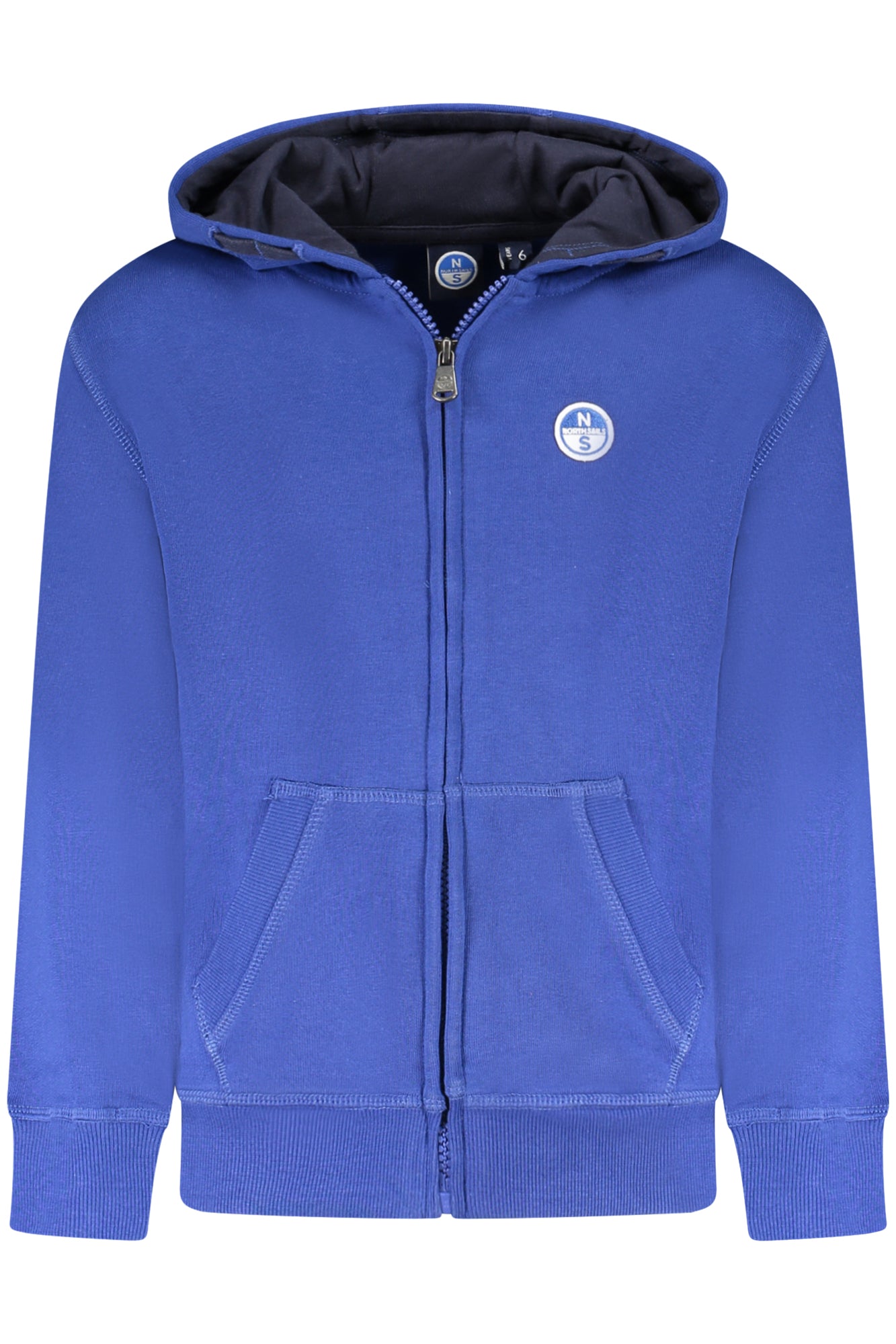 NORTH SAILS CHILDREN'S BLUE ZIP-UP SWEATSHIRT 