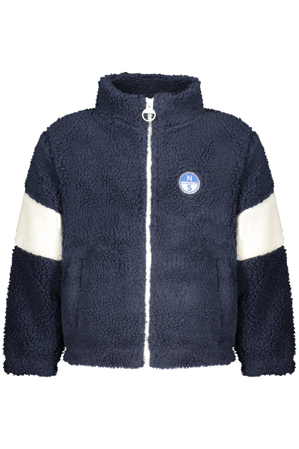 SUDADERA AZUL CON CREMALLERA PARA NIÑOS NORTH SAILS 