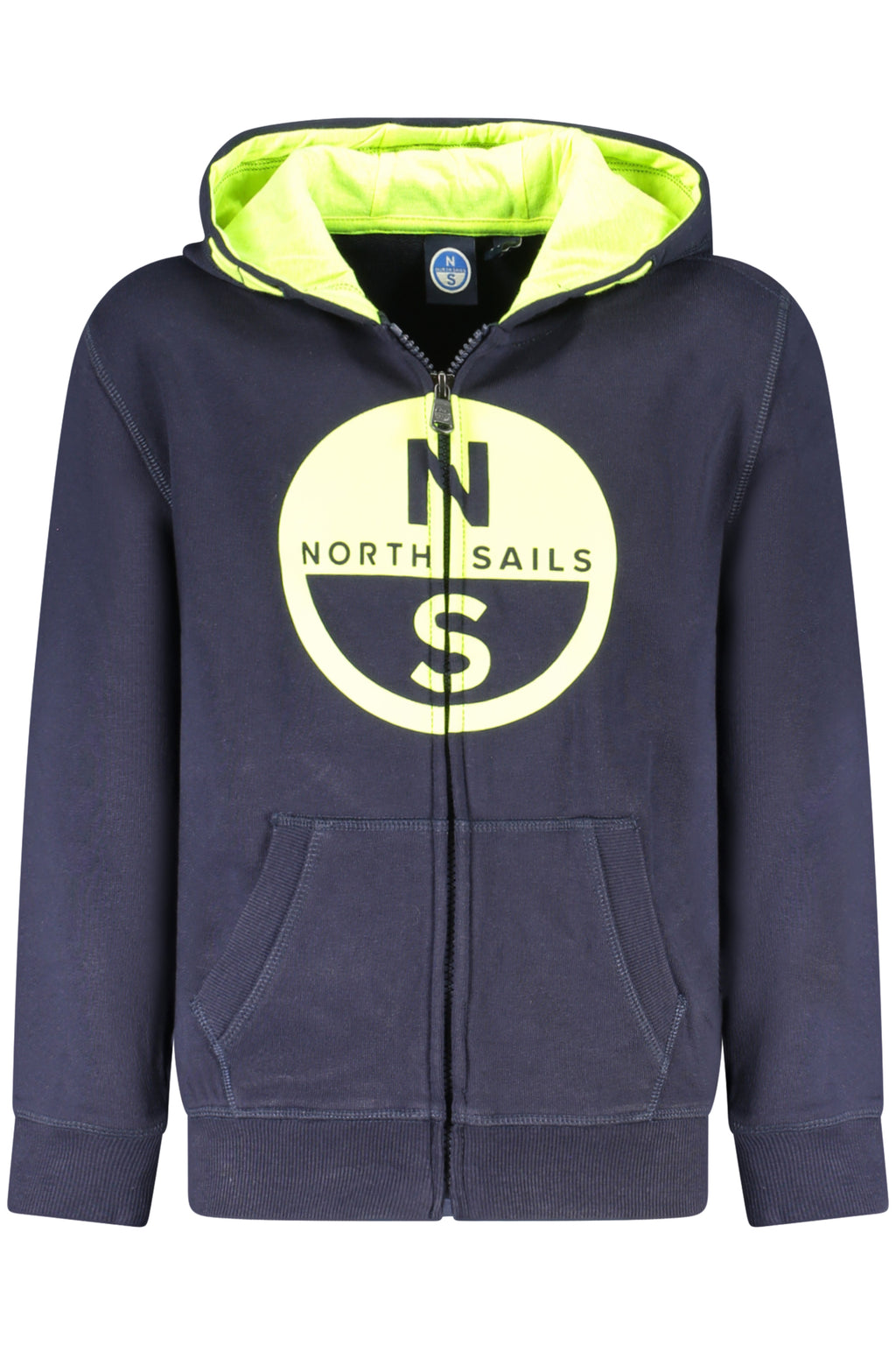 NORTH SAILS CHILDREN'S BLUE ZIP-UP SWEATSHIRT 