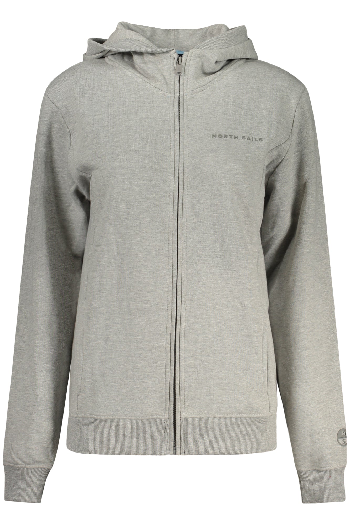 SUDADERA CON CREMALLERA NORTH SAILS PARA MUJER GRIS 