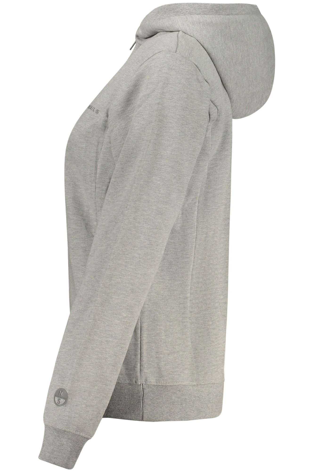 SUDADERA CON CREMALLERA NORTH SAILS PARA MUJER GRIS 