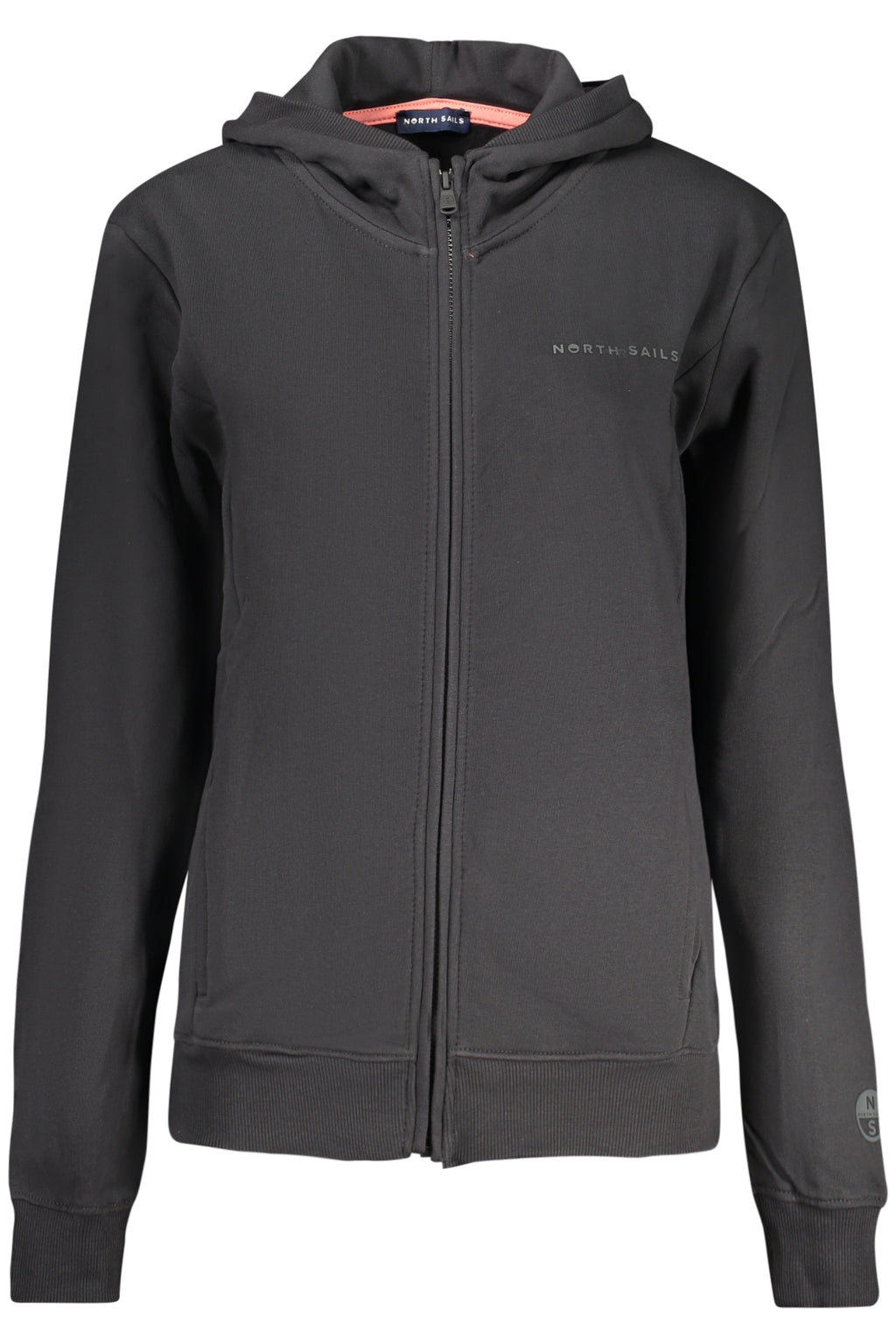 SUDADERA CON CREMALLERA NORTH SAILS PARA MUJER NEGRA 